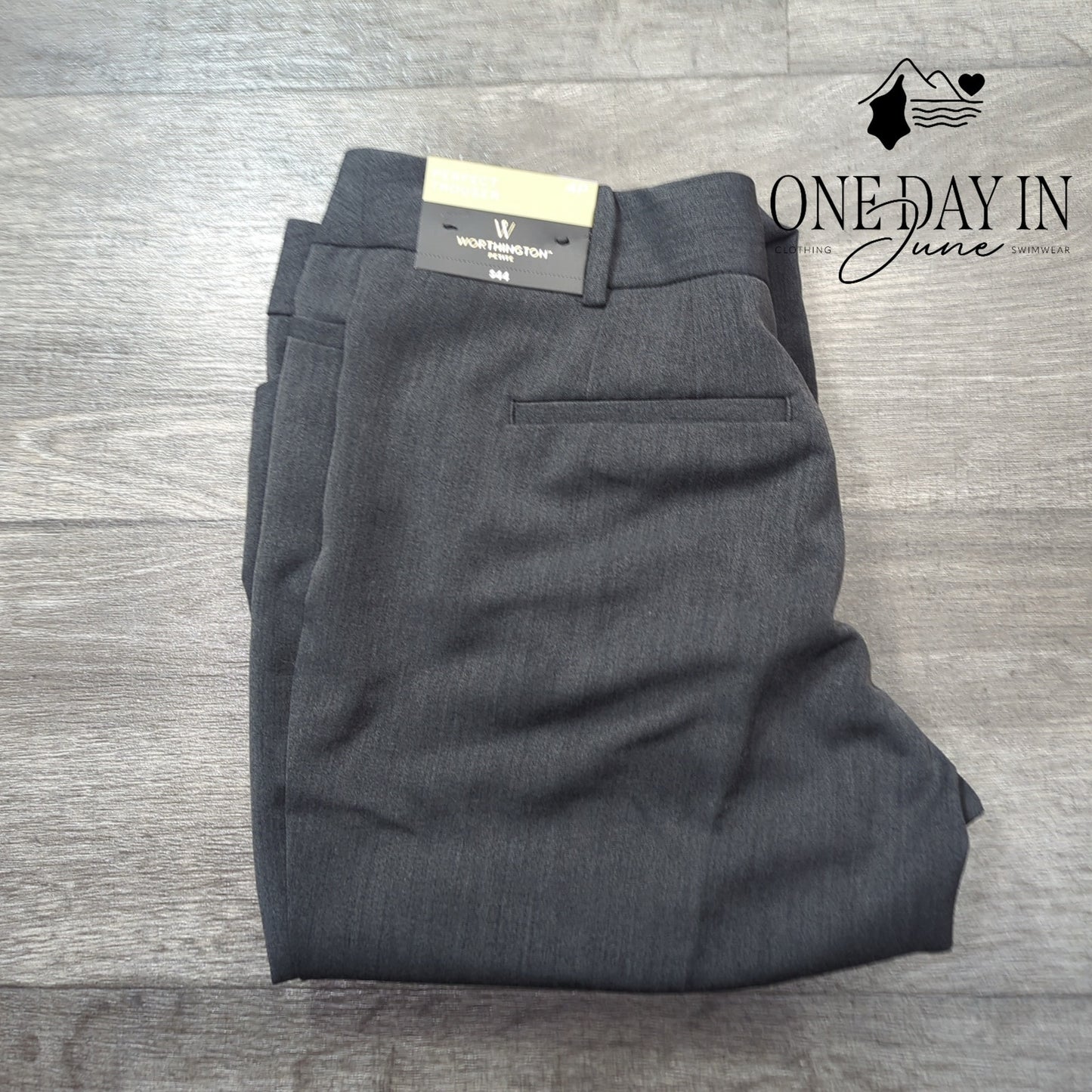 Worthington Petite Perfect Trouser Pants Size 4P