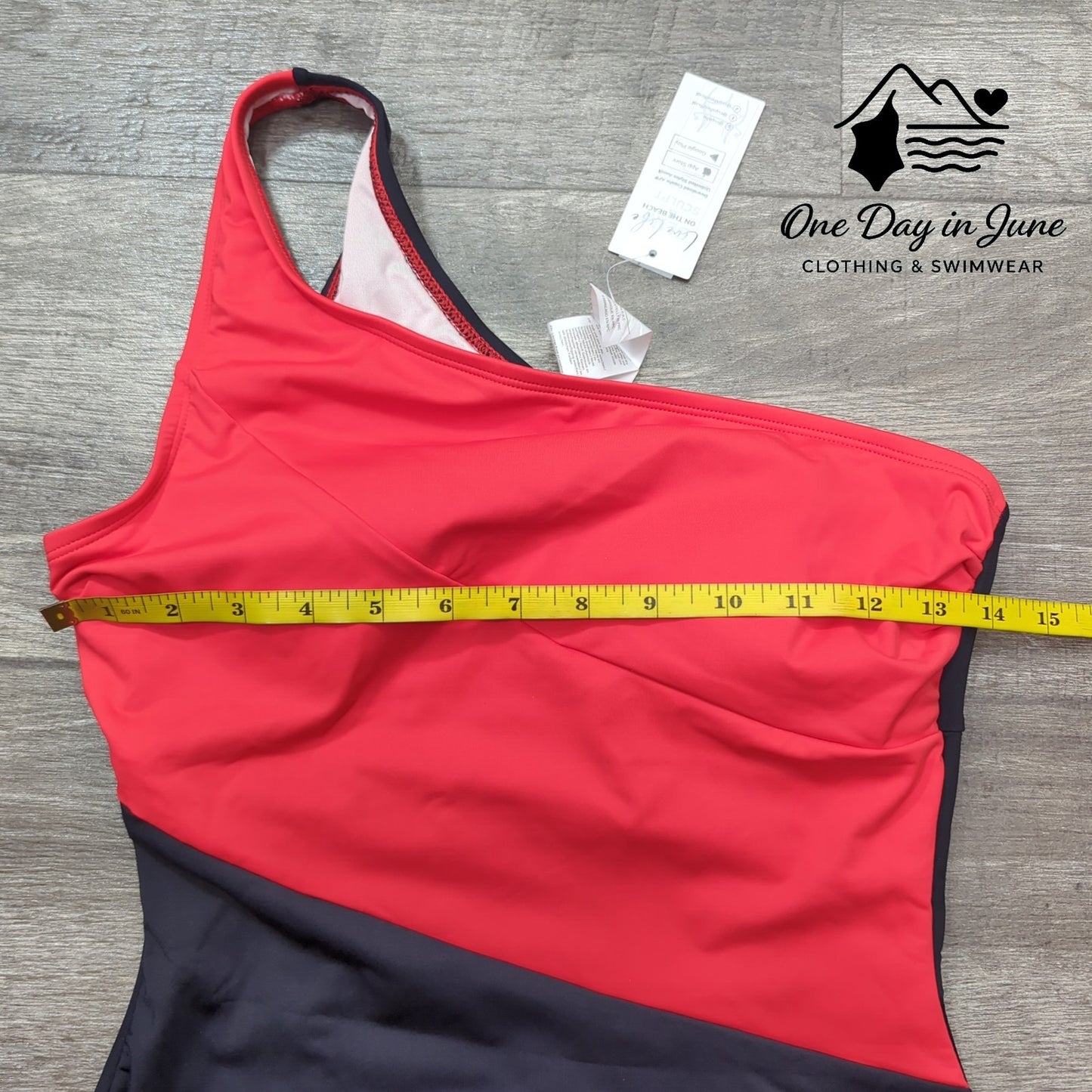 Cupshe One Shoulder One Piece Swiimsuit Size M