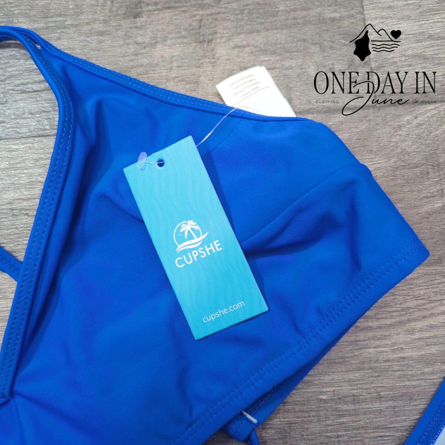 Cupshe Tie Back Tie Side Bikini Swimsuit Size XL