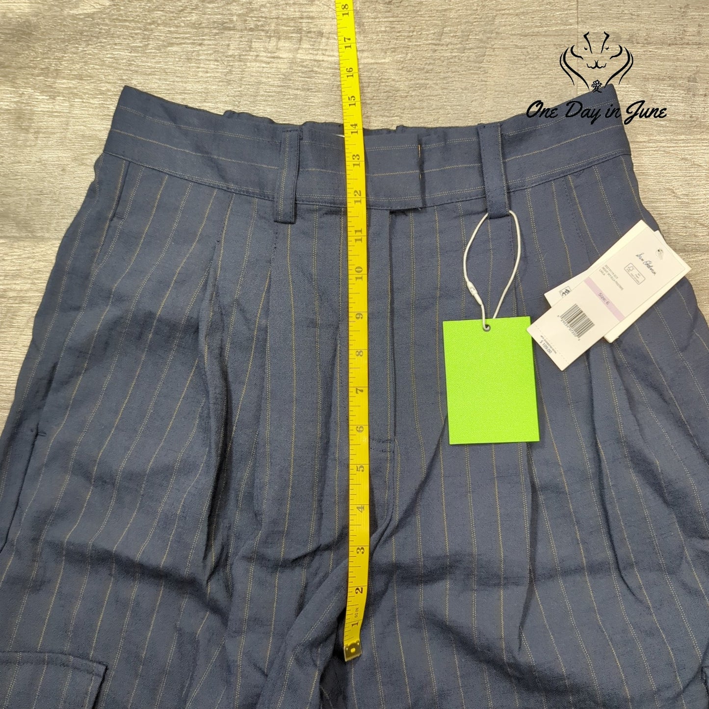Sam Edelman Ella Pinstriped Pants Size 6
