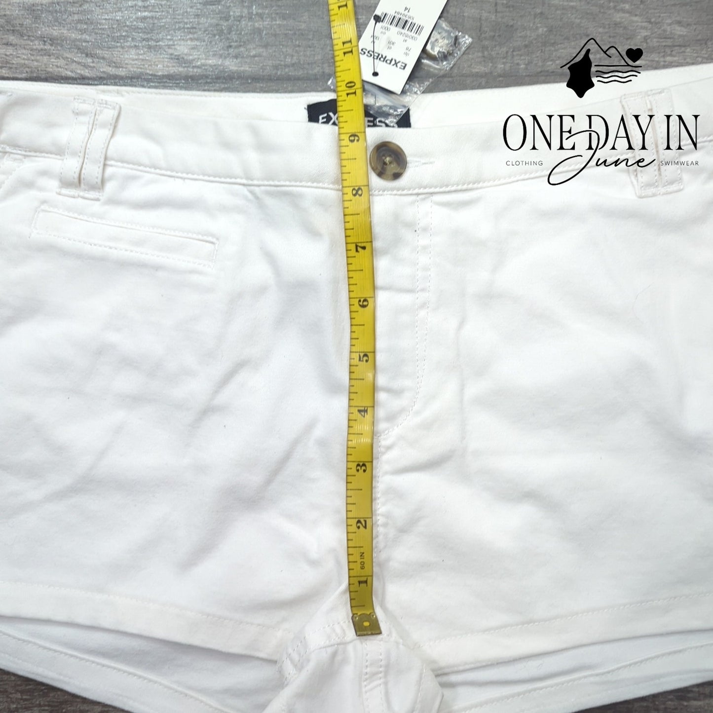 Express Denim Shorts Size 14