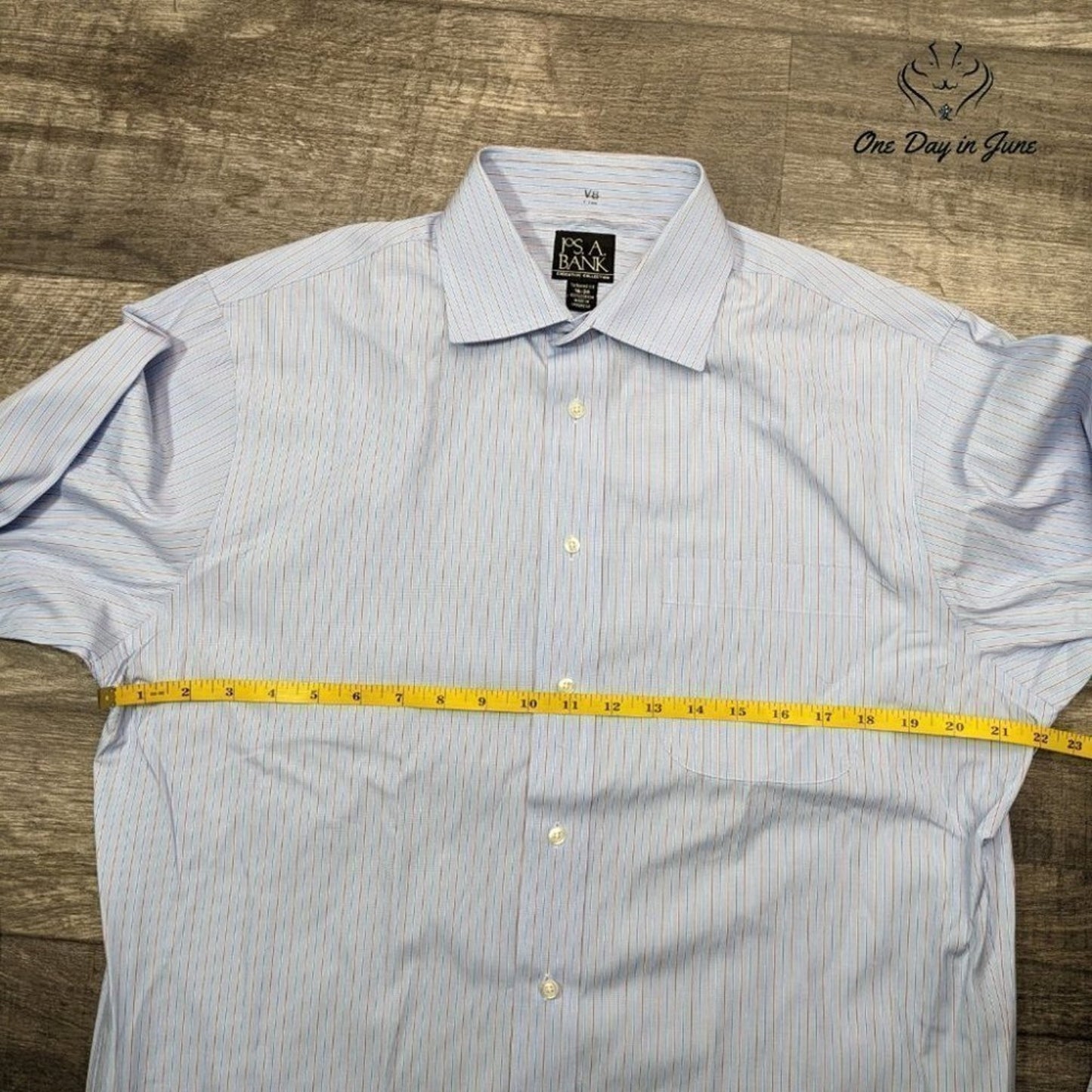 Jos. A. Bank Striped Button Down Shirt Size 16-36