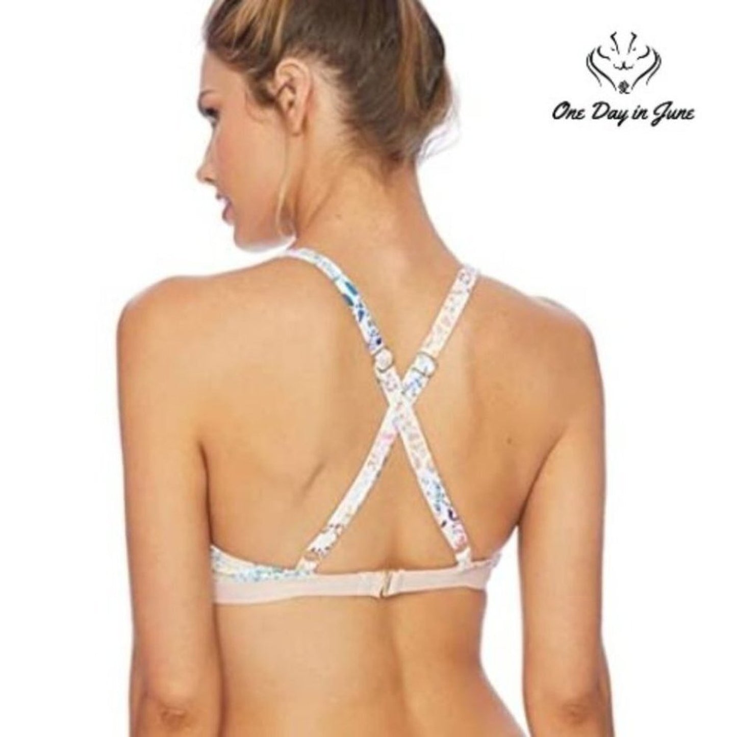 Next Twist Keyhole Bikini Top Size XS