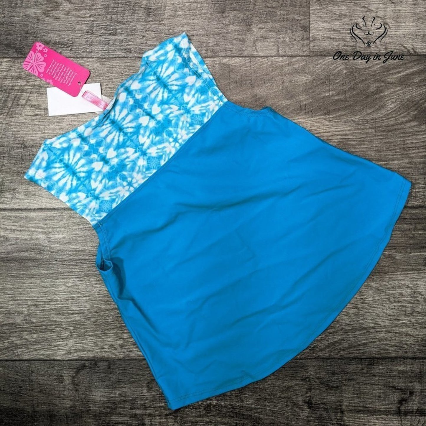 Gossip Girl Rash Guard Swim Top Size M