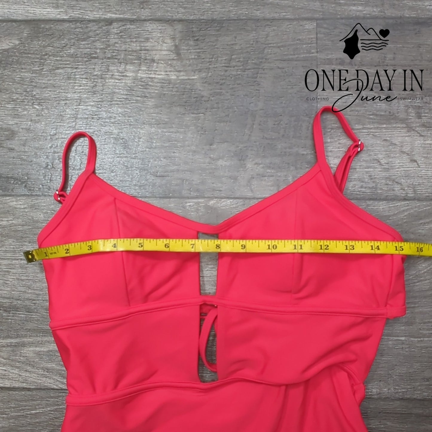 Cupshe Tie Back One Piece Swimsuit Size M