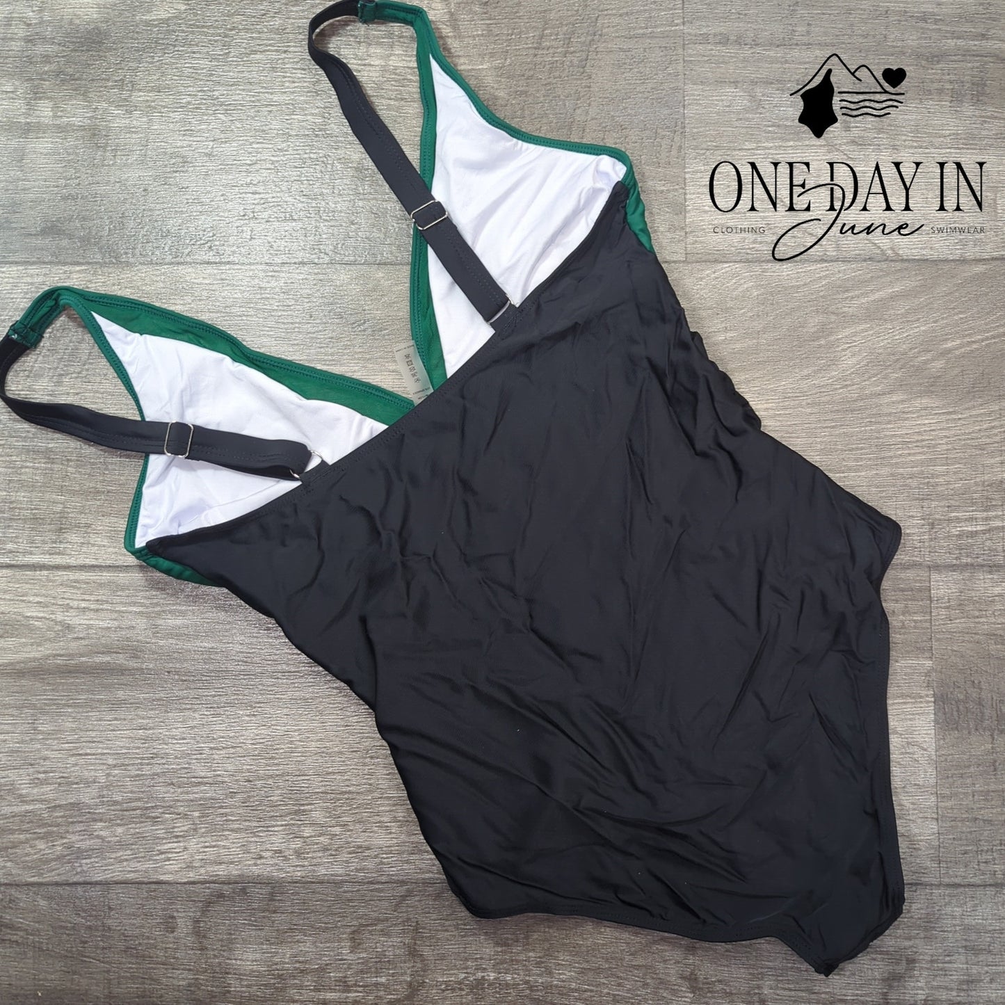 Zando Mesh Cut Out One Piece Swimsuit Size L