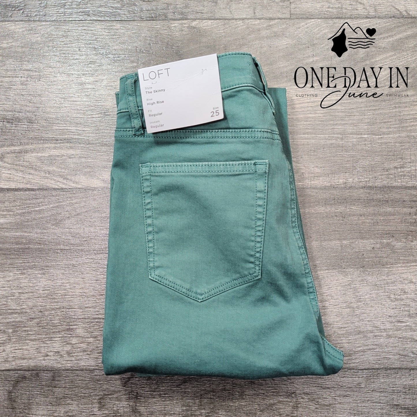 Loft The Skinny High Rise Jeans Size 0 (25)