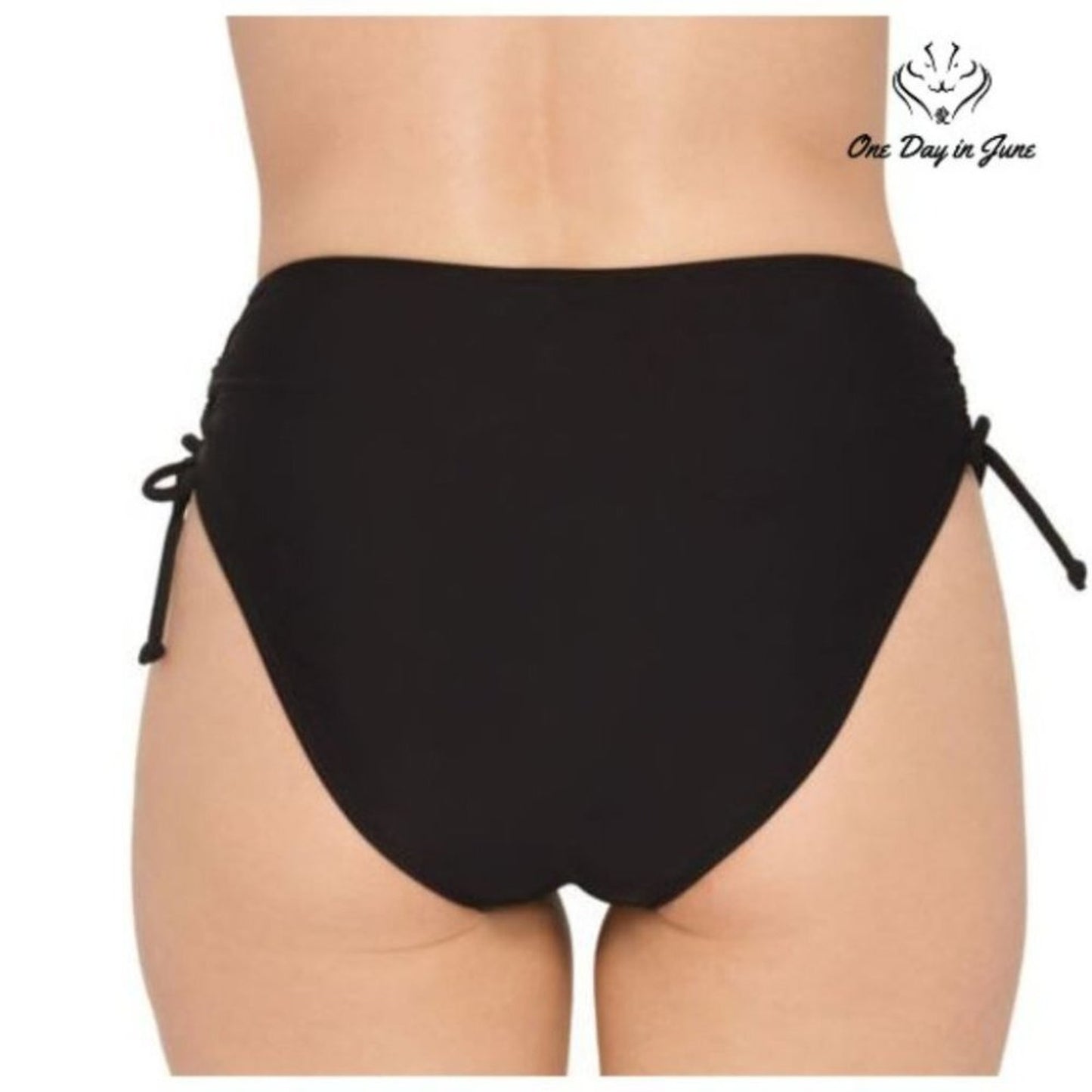 Arizona Jean Co. Juniors High Waist Bikini Bottom Size L