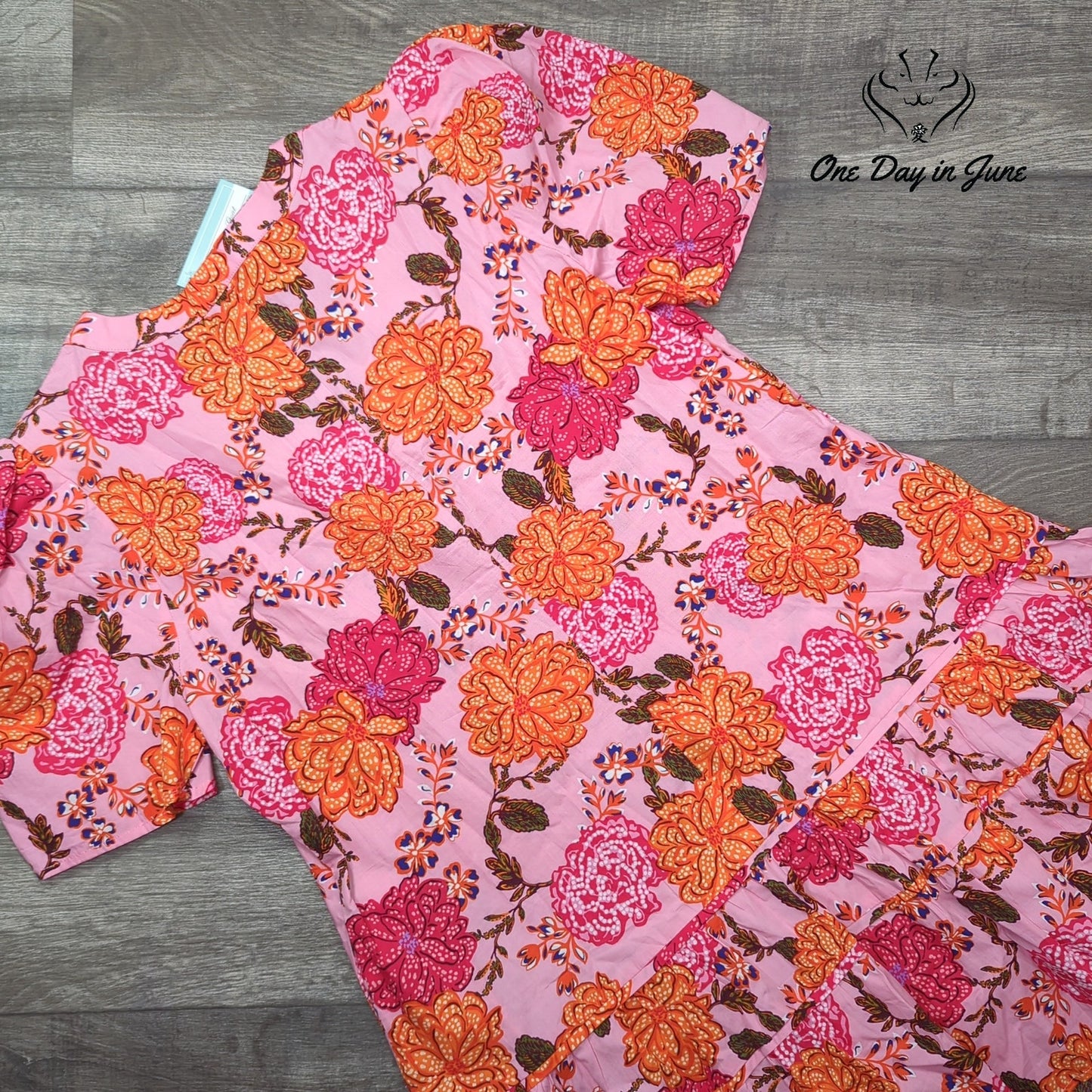 The Southern Goat Short Sleeve Shoulder Pad Mini Dress Size XL