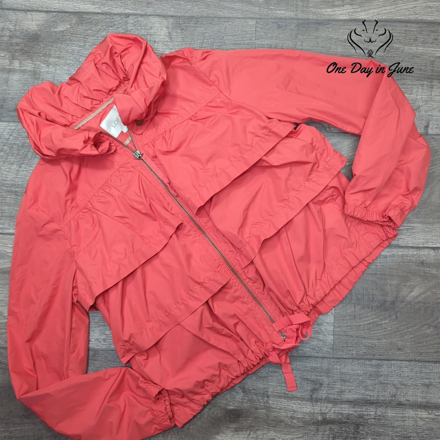 Loft Zip Front Jacket Size M