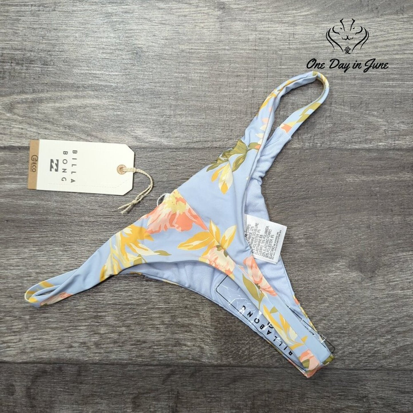Billabong Skies for Days Maya Bikini Bottom Size S