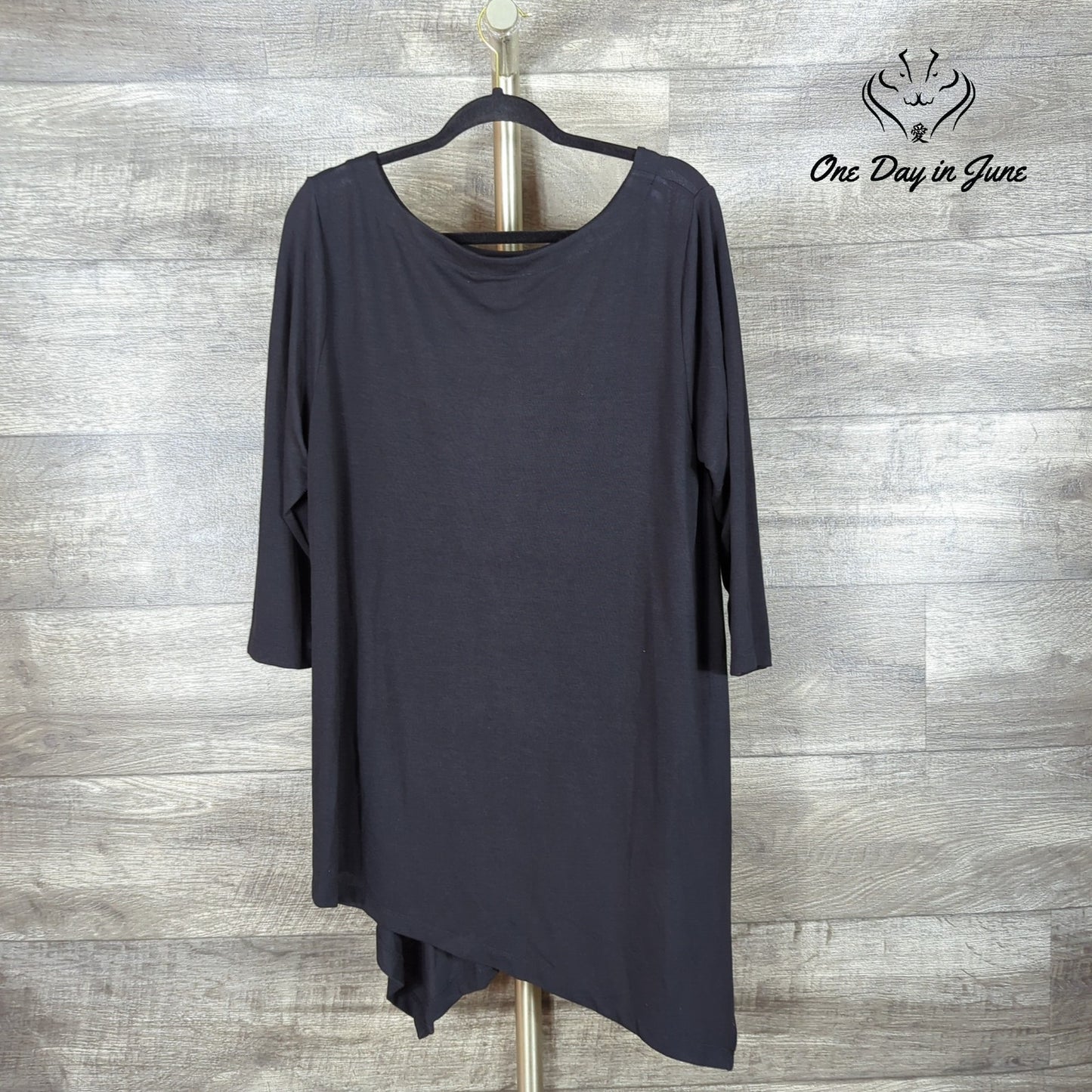 Grace Elements 3/4 Sleeve Top Size XL