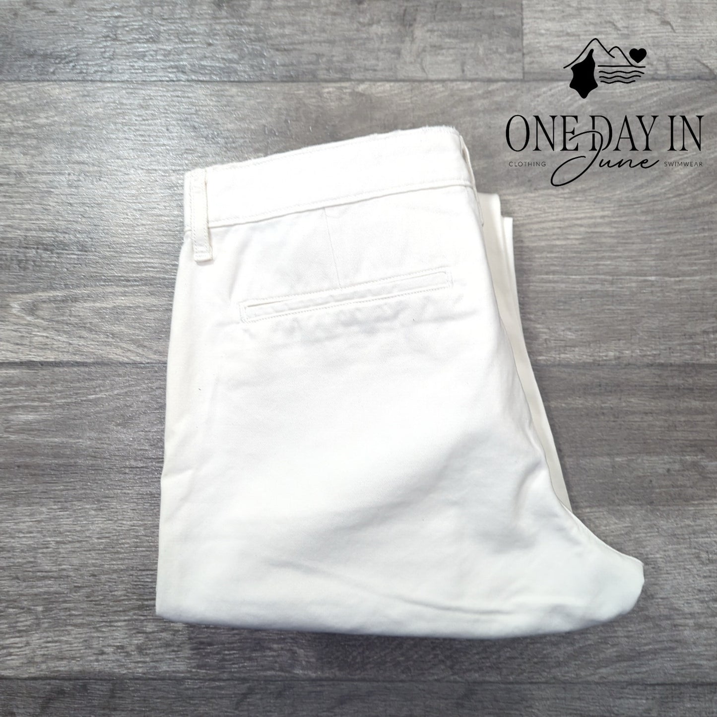 Adriano Goldschmied Ex Boyfriend Khaki Crop Jeans Size 27 (4)