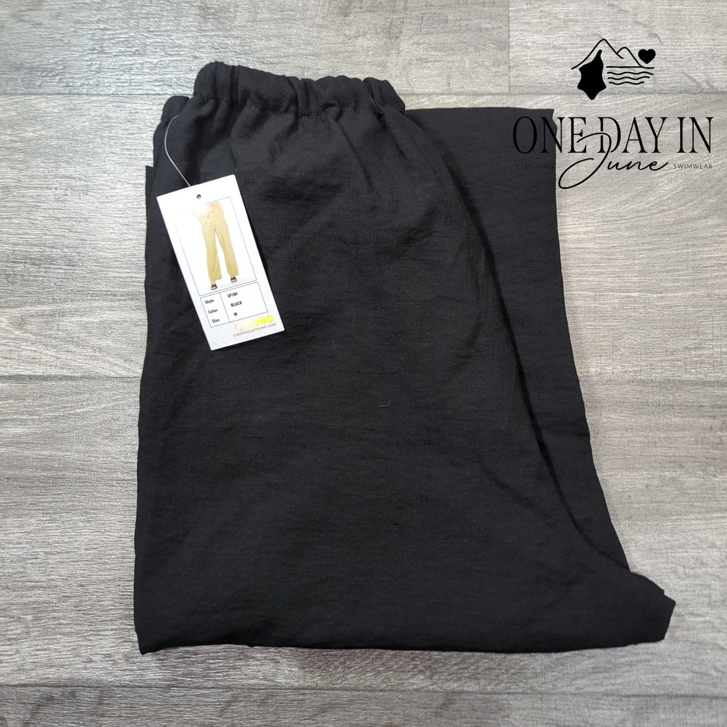 CiSono Drawstring Casual Pants Size M