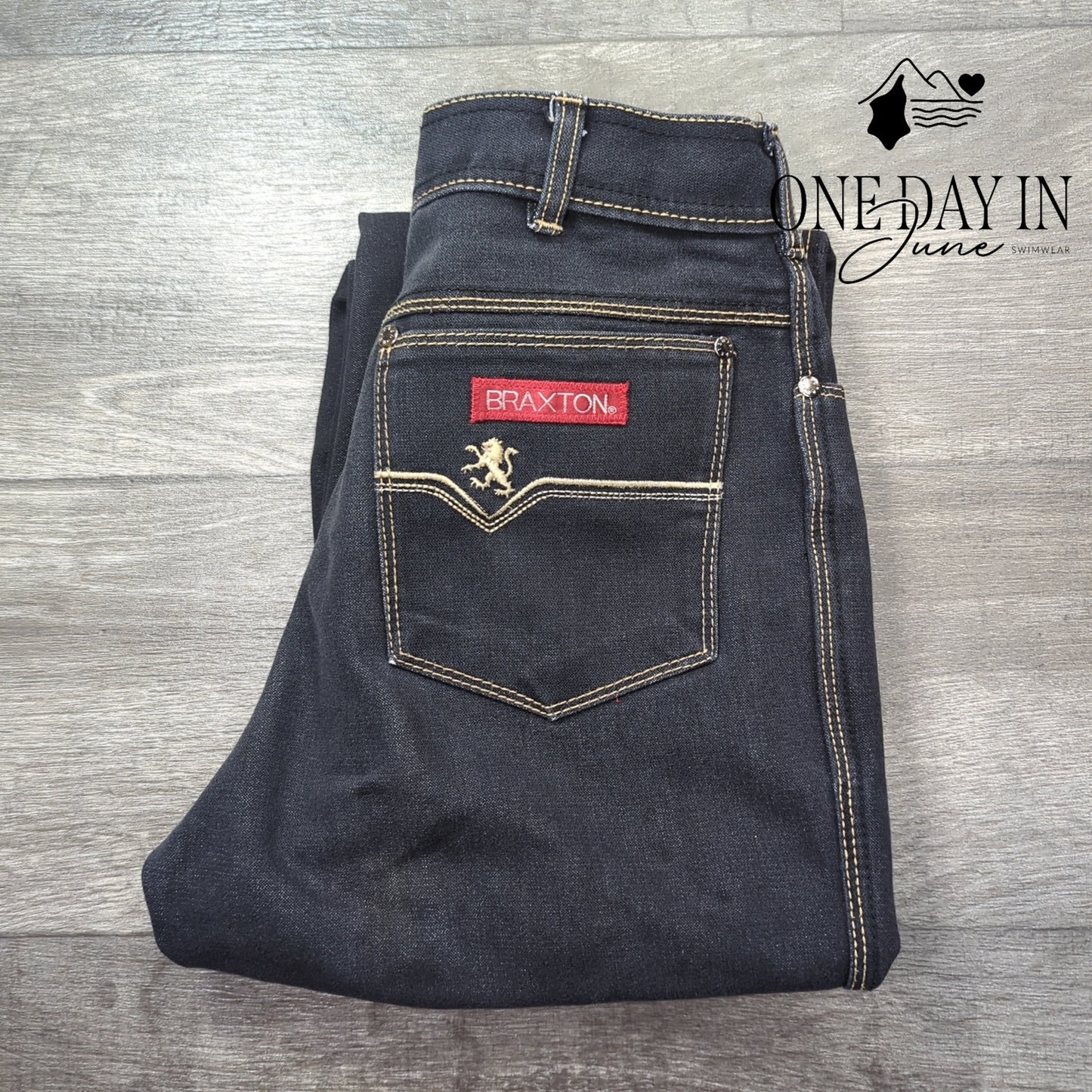 Braxton Straight Leg Jeans Size 12