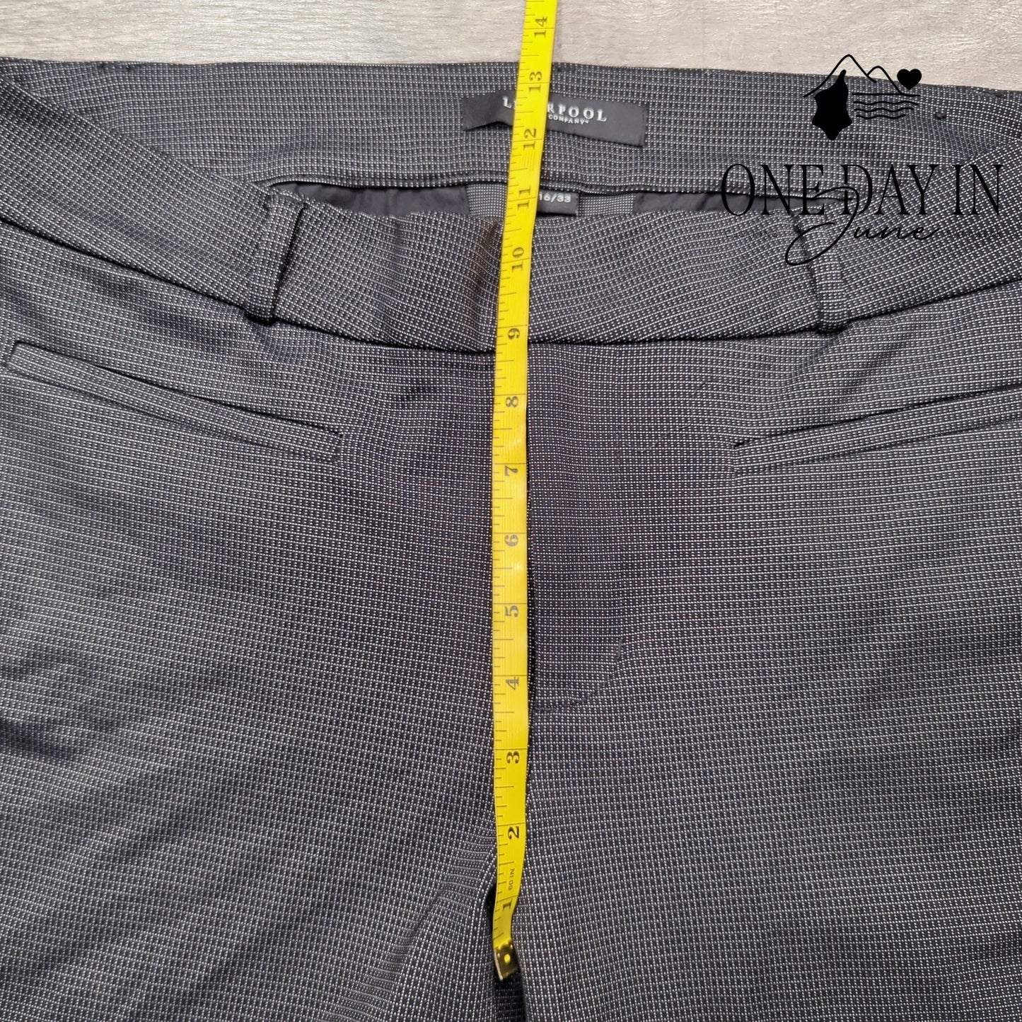 Liverpool Cropped Dress Pants Size 16