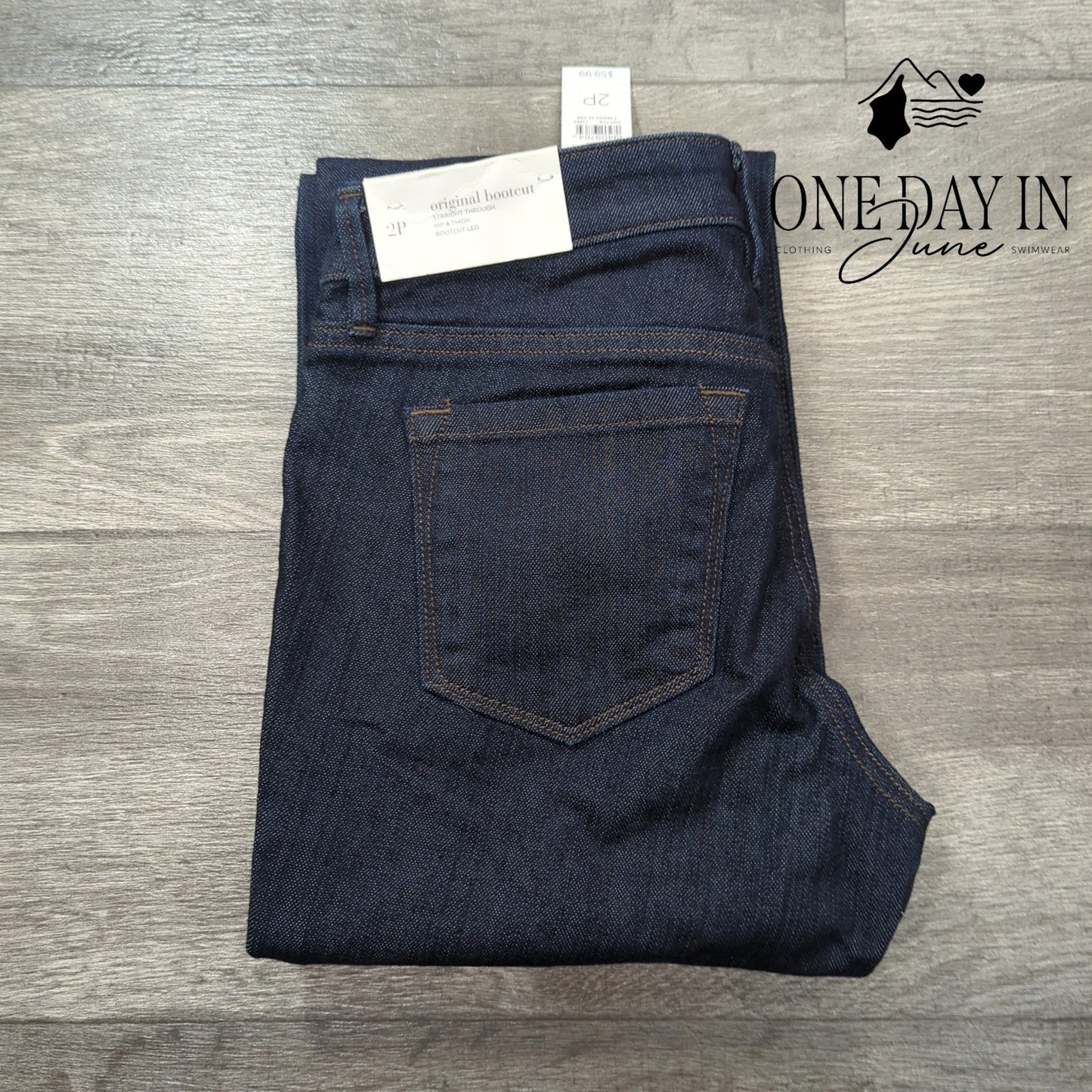 Loft Petite Original Bootcut Jeans Size 2P