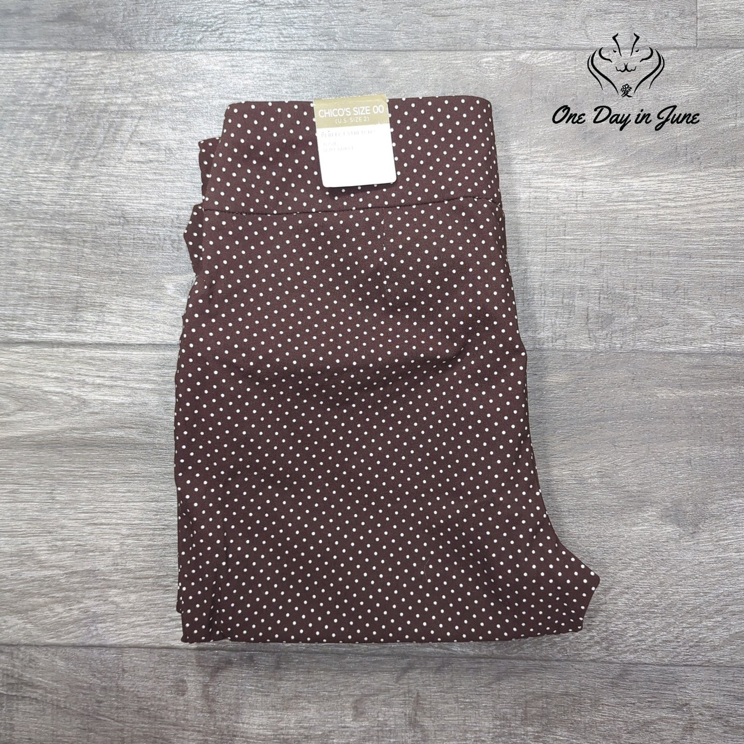 Chico's Josie Slim Ankle Pants Size Chico's 00 (2)