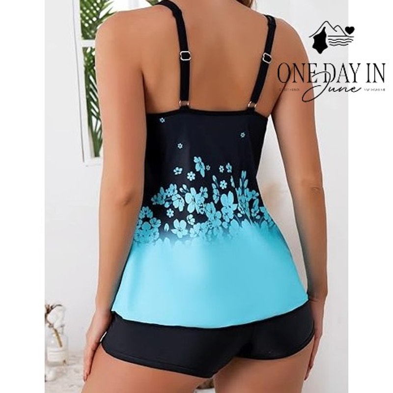 B2Prity Boyshort Tankini Swimsuit Size XL