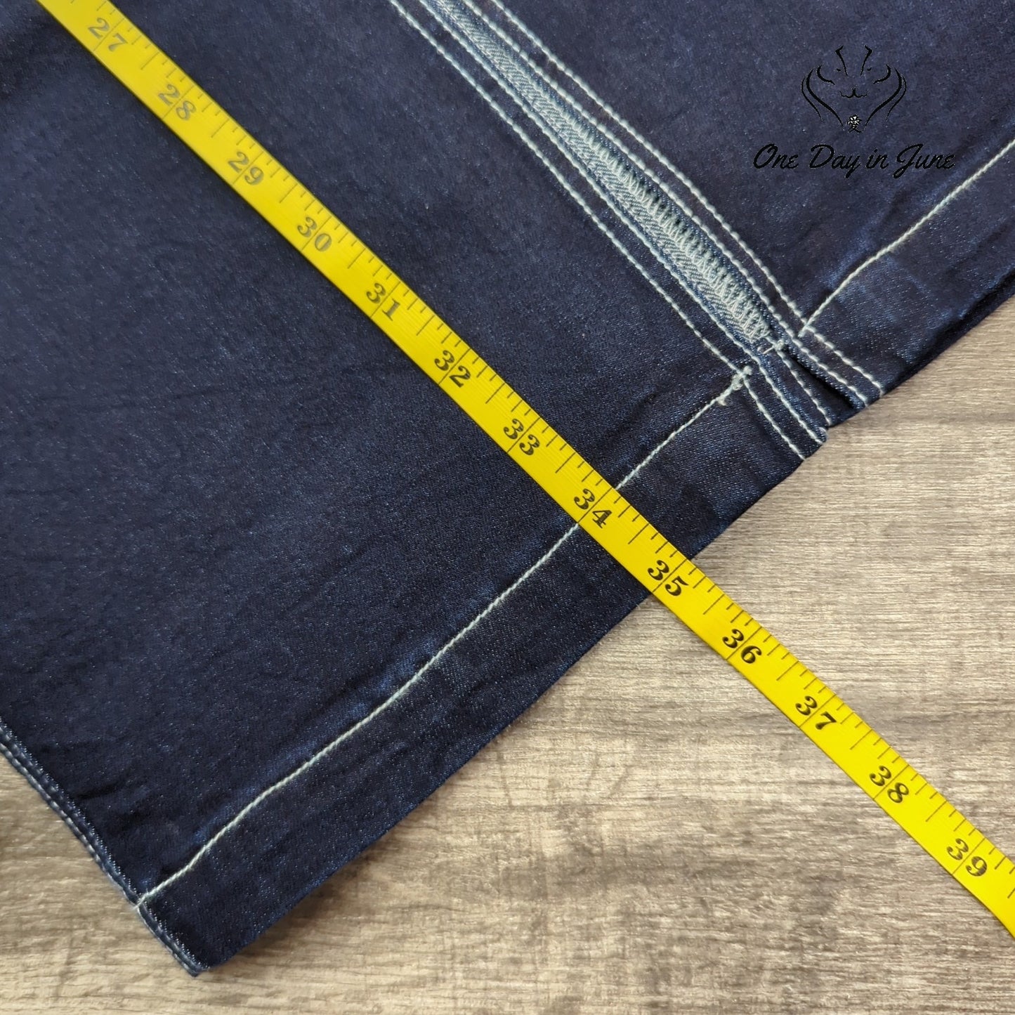 True Religion Denim Cargo Maxi Skirt Size 28 (6)