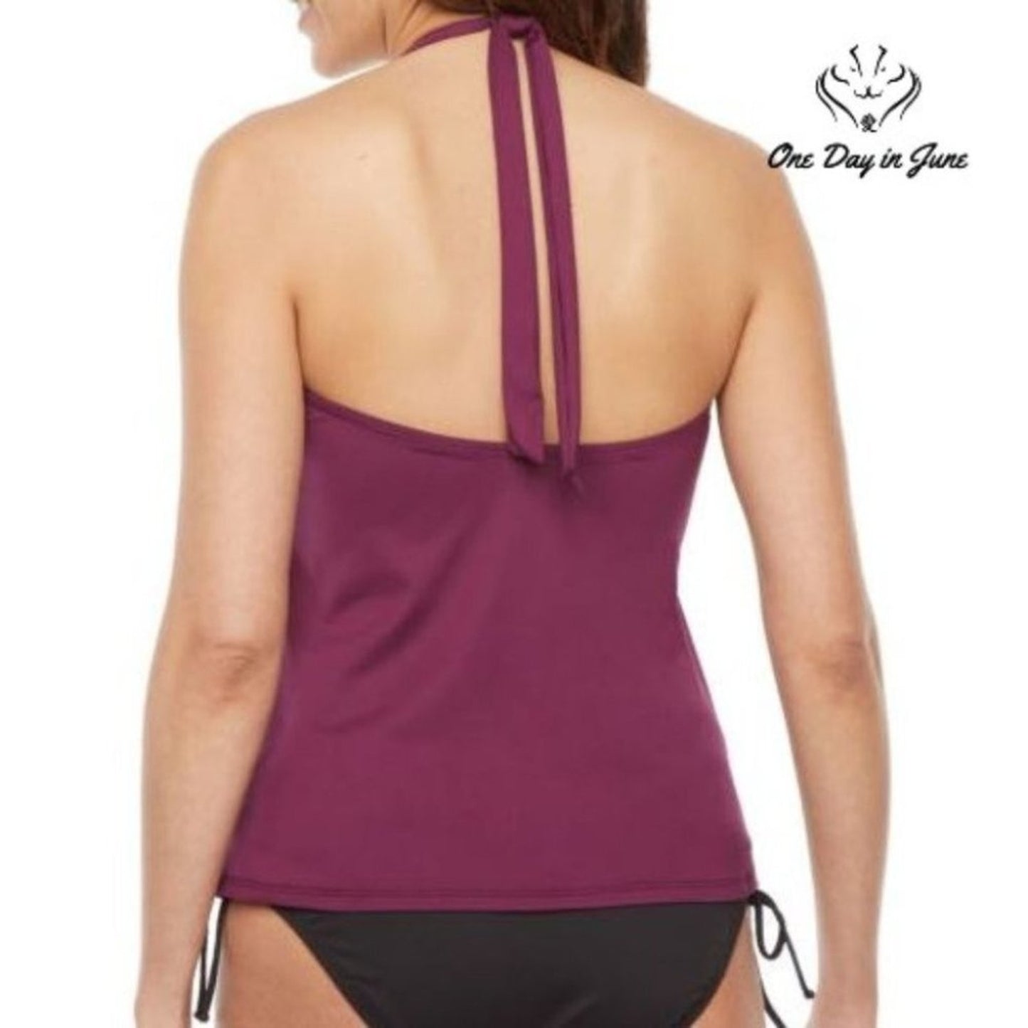 Liz Claiborne Tankini Top Size 6