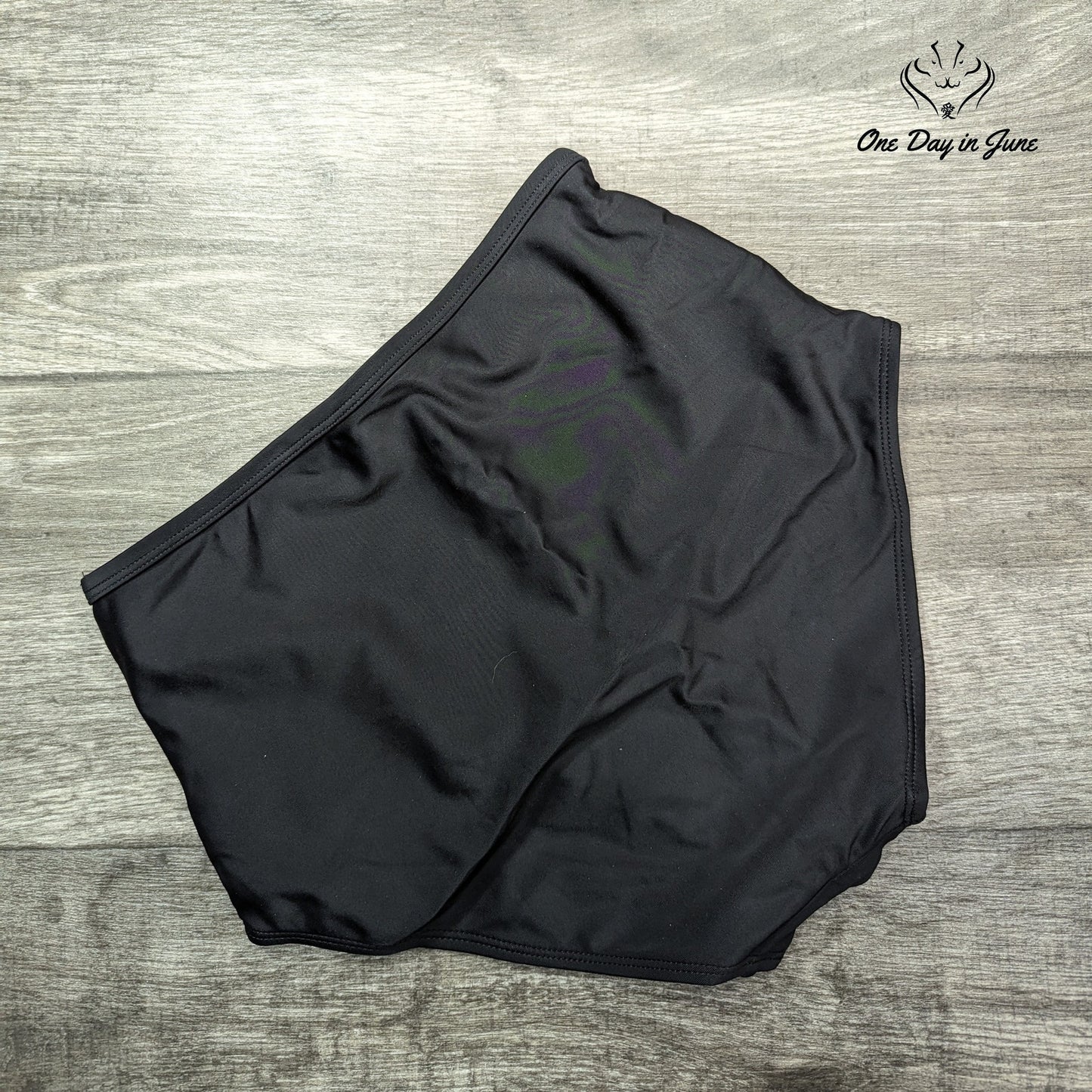 CharmLeaks High Waist Mesh Panel Bikini Bottom Size S