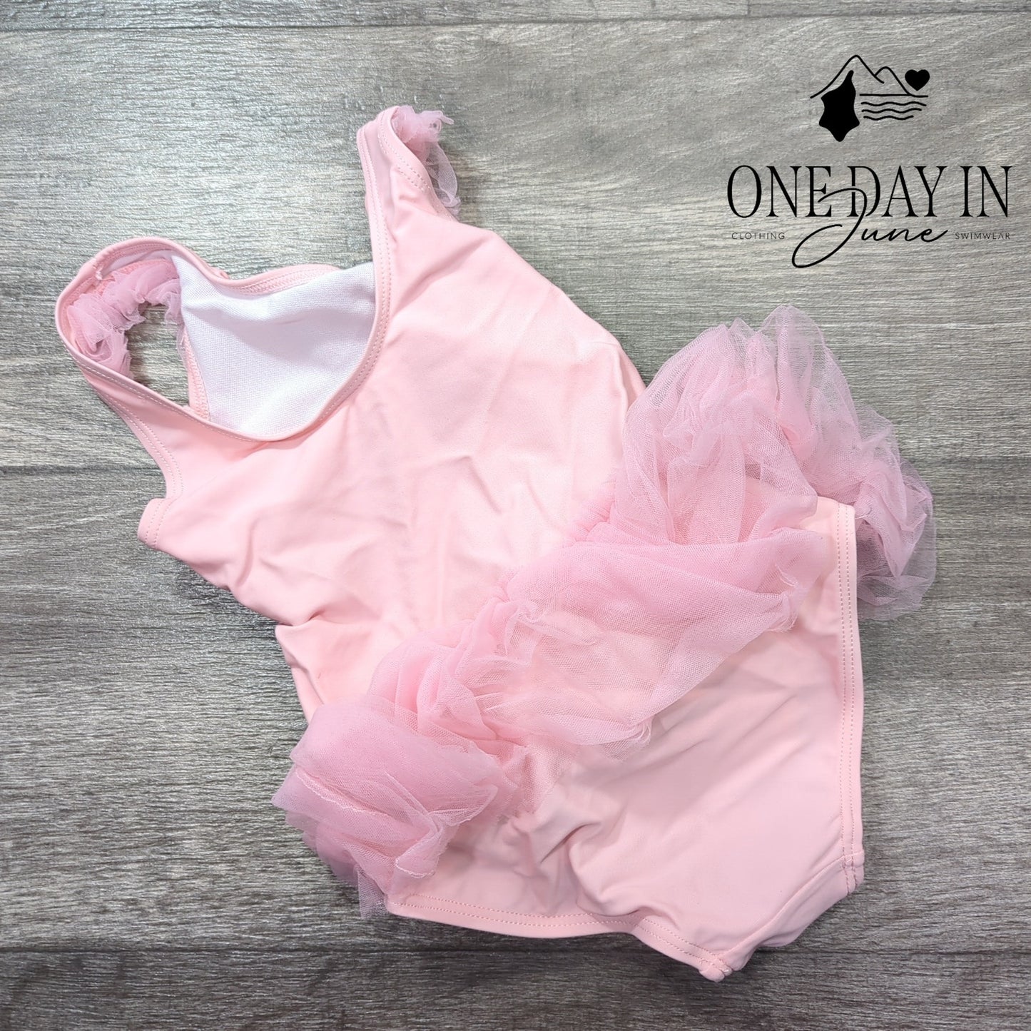 Aleumdr Ice Cream Tutu One Piece Swimsuit Size 4T
