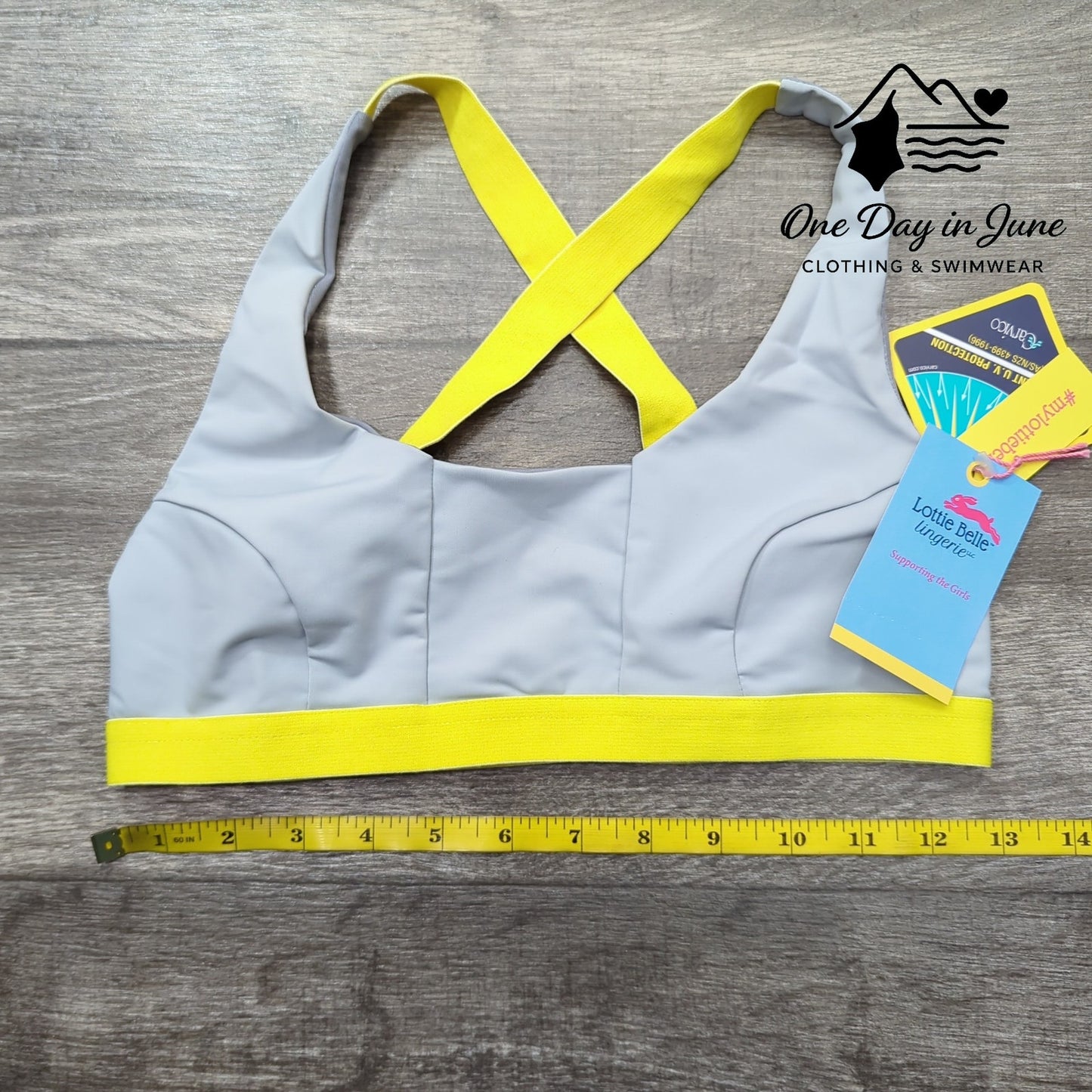 Lottie Belle Bikini Top Size M