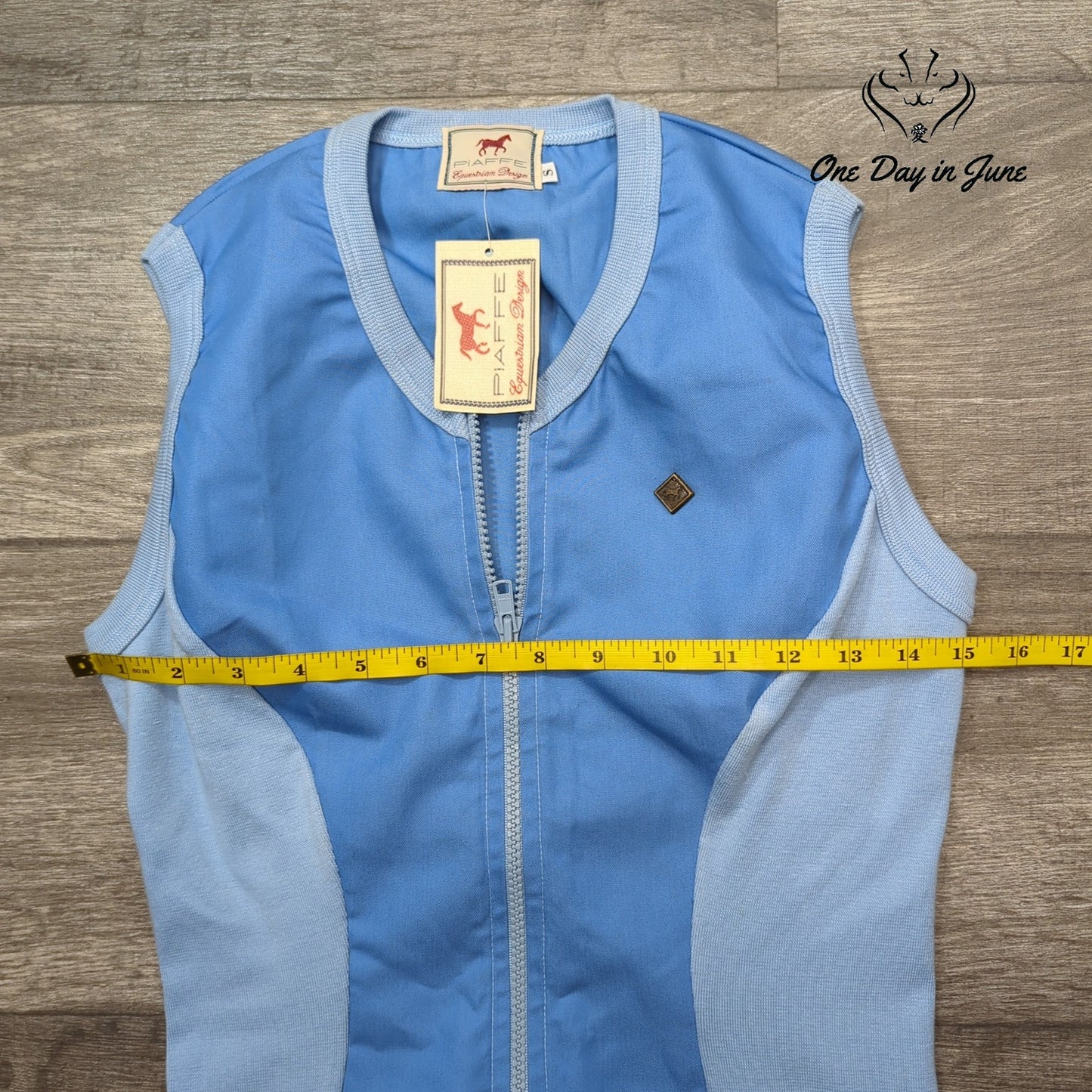Piaffe Full Zip Equestrian Vest Size S