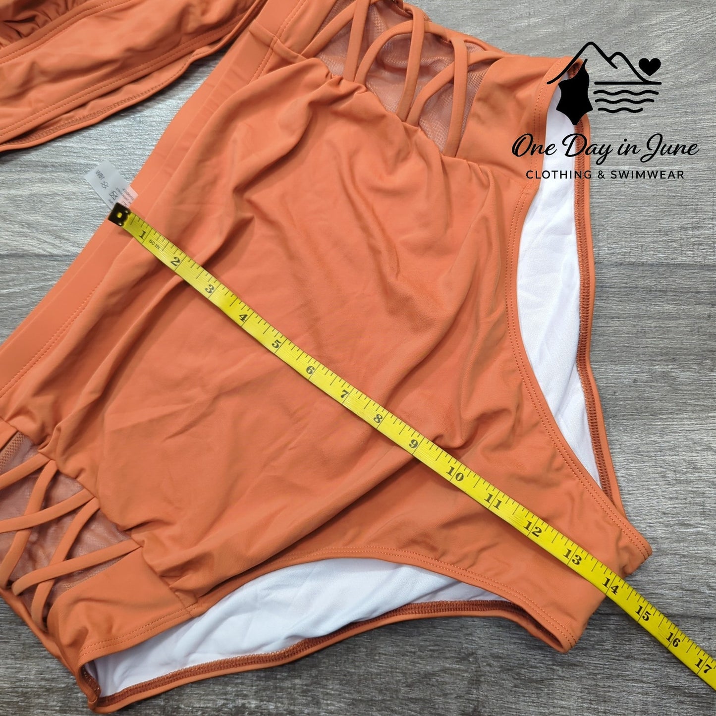 Yonique High Waist Bikini Swimsuit Size 18W