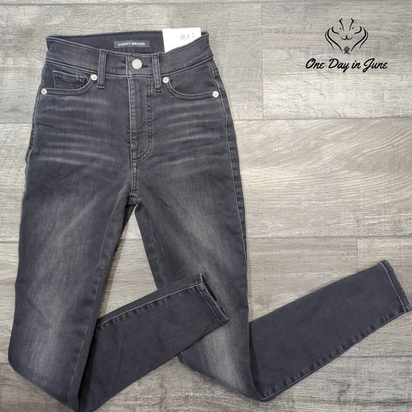 Lucky Brand Juniors Uni Fit Skinny Ankle Jeans Size 1
