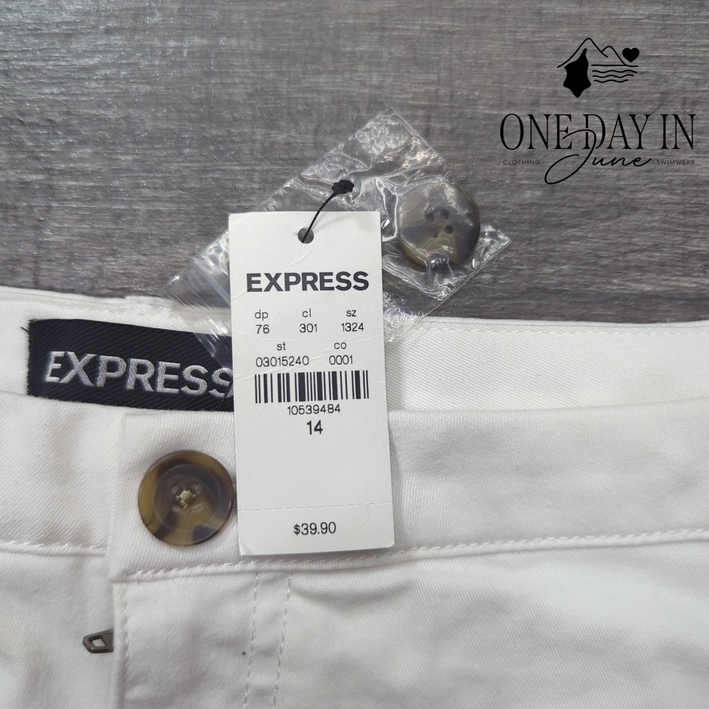 Express Denim Shorts Size 14