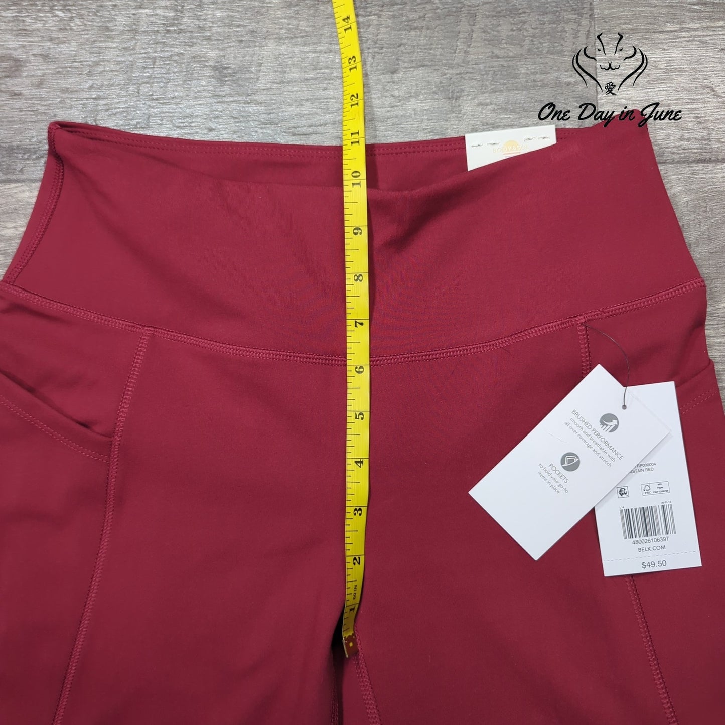Body & Sol High Rise Yoga Pant Size M