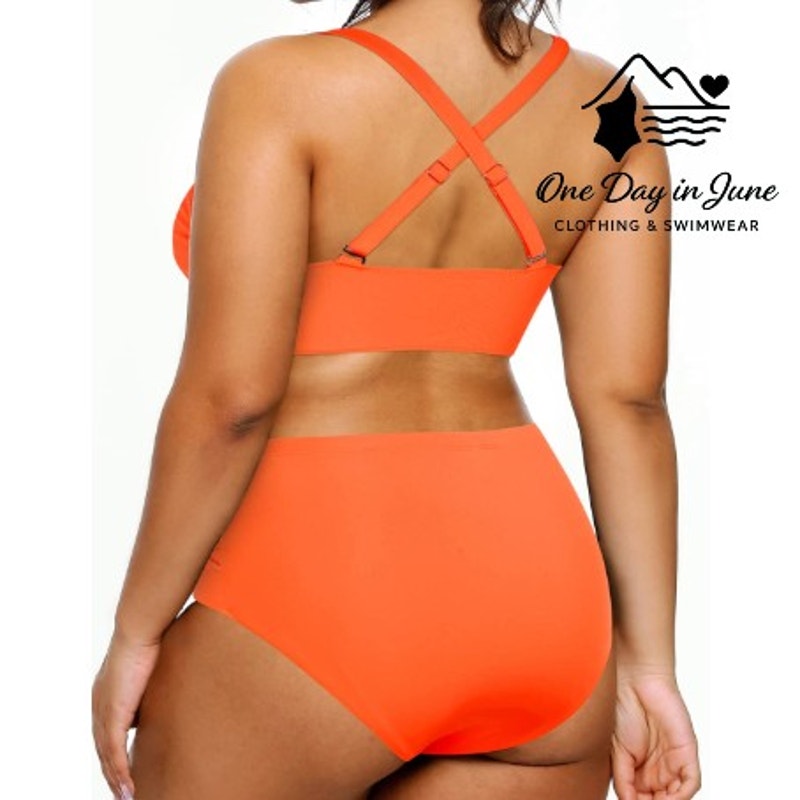 Yonique High Waist Bikini Swimsuit Size 18W