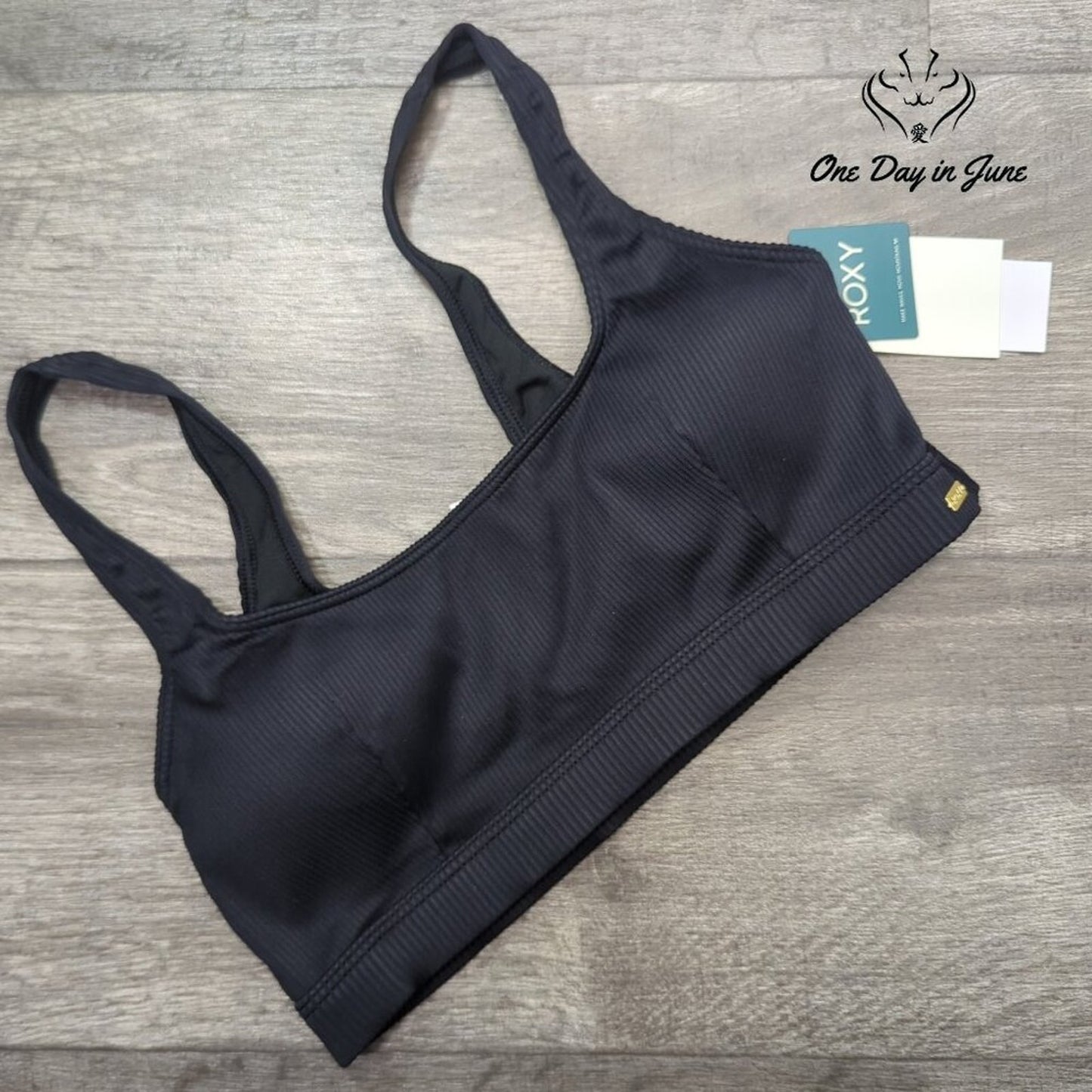 Roxy Mind of Freedom Large Bralette Bikini Top Size L