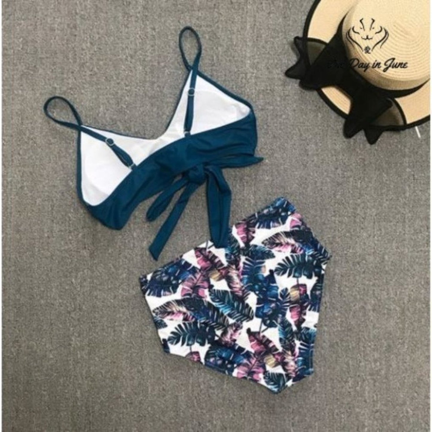 ODIJ Bandage Wrap Padded Bikini Size M