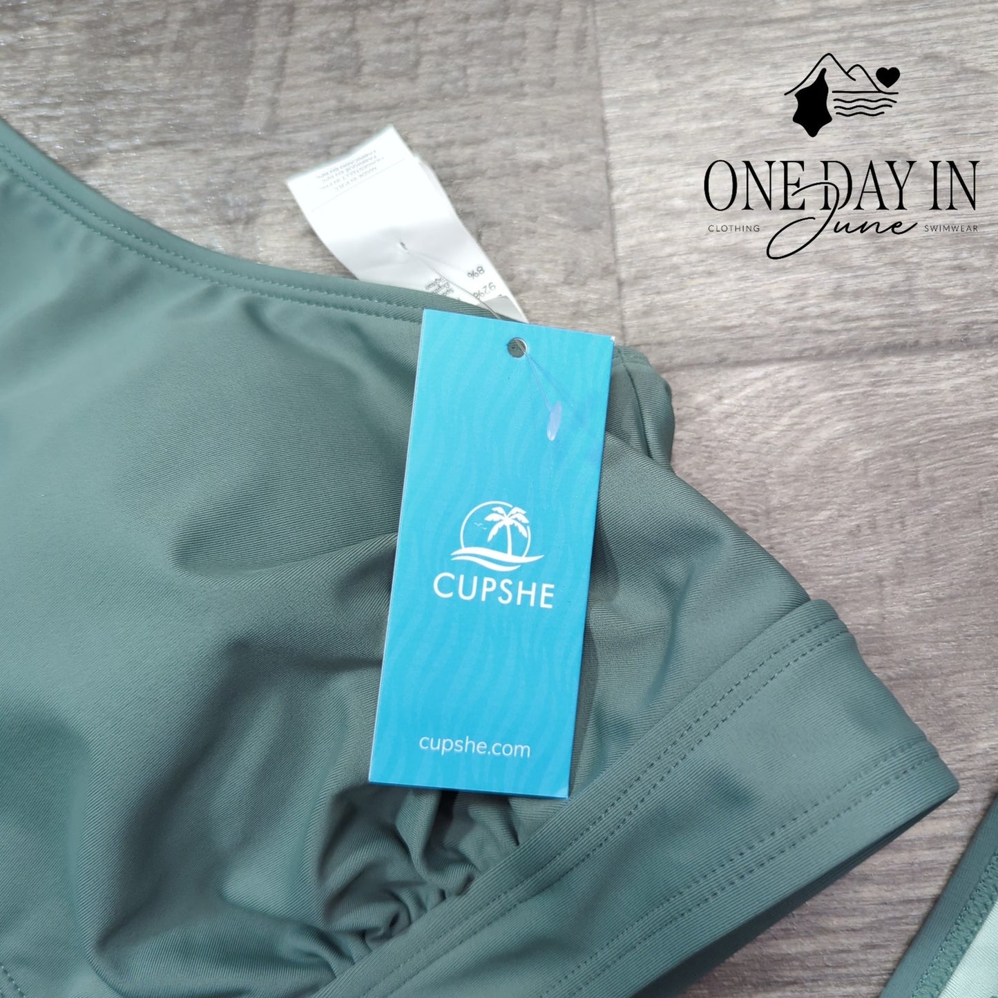 Cupshe Tie Back Tie Side Bikini Swimsuit Size XL