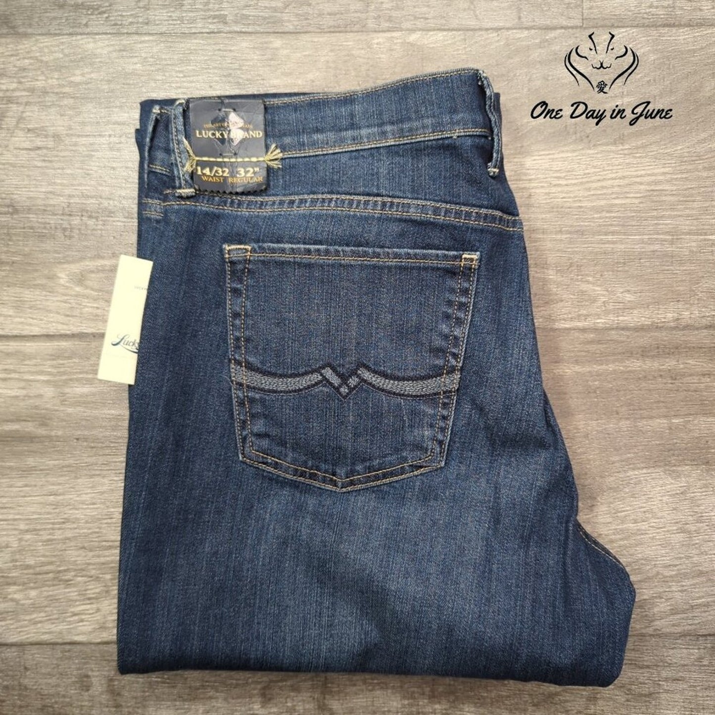 Lucky Brand Sweet'N Low Boot Jeans Size 14