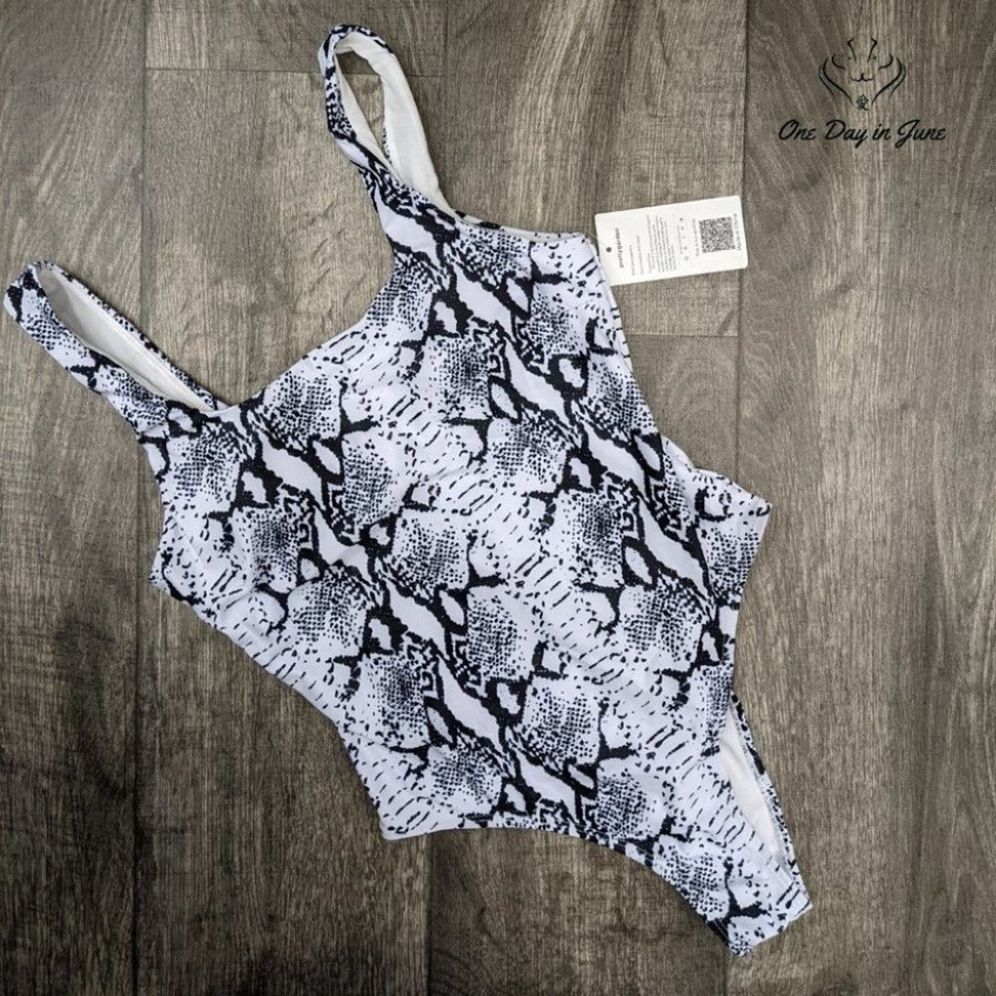 Prettygarden Wide Strap One Piece Size M
