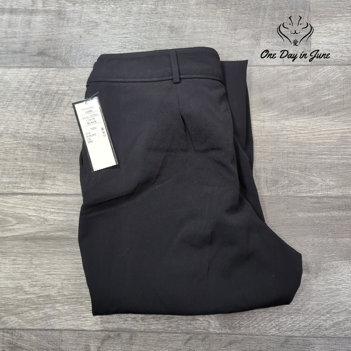 Jessica McClintock Straight Leg Dress Pants Size 8