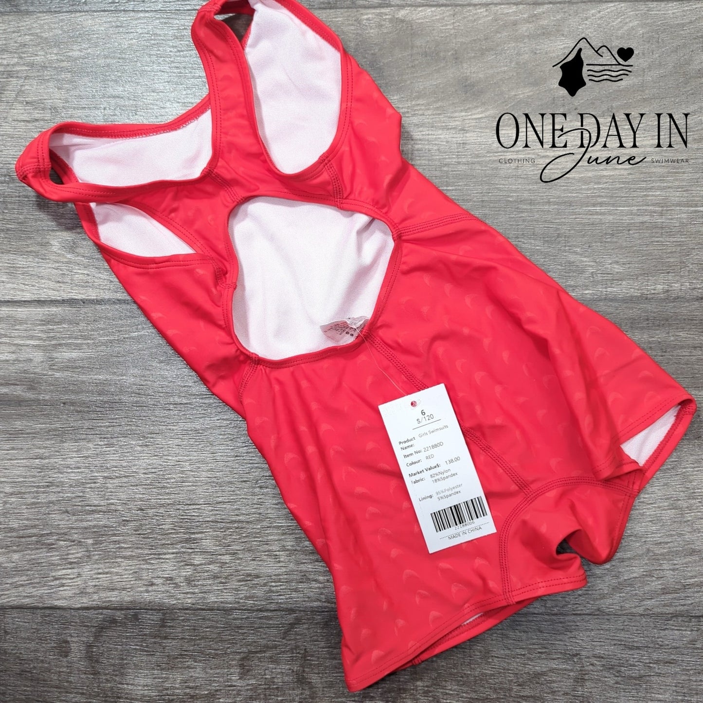 Aleumdr One Piece Swimsuit Size S (120)