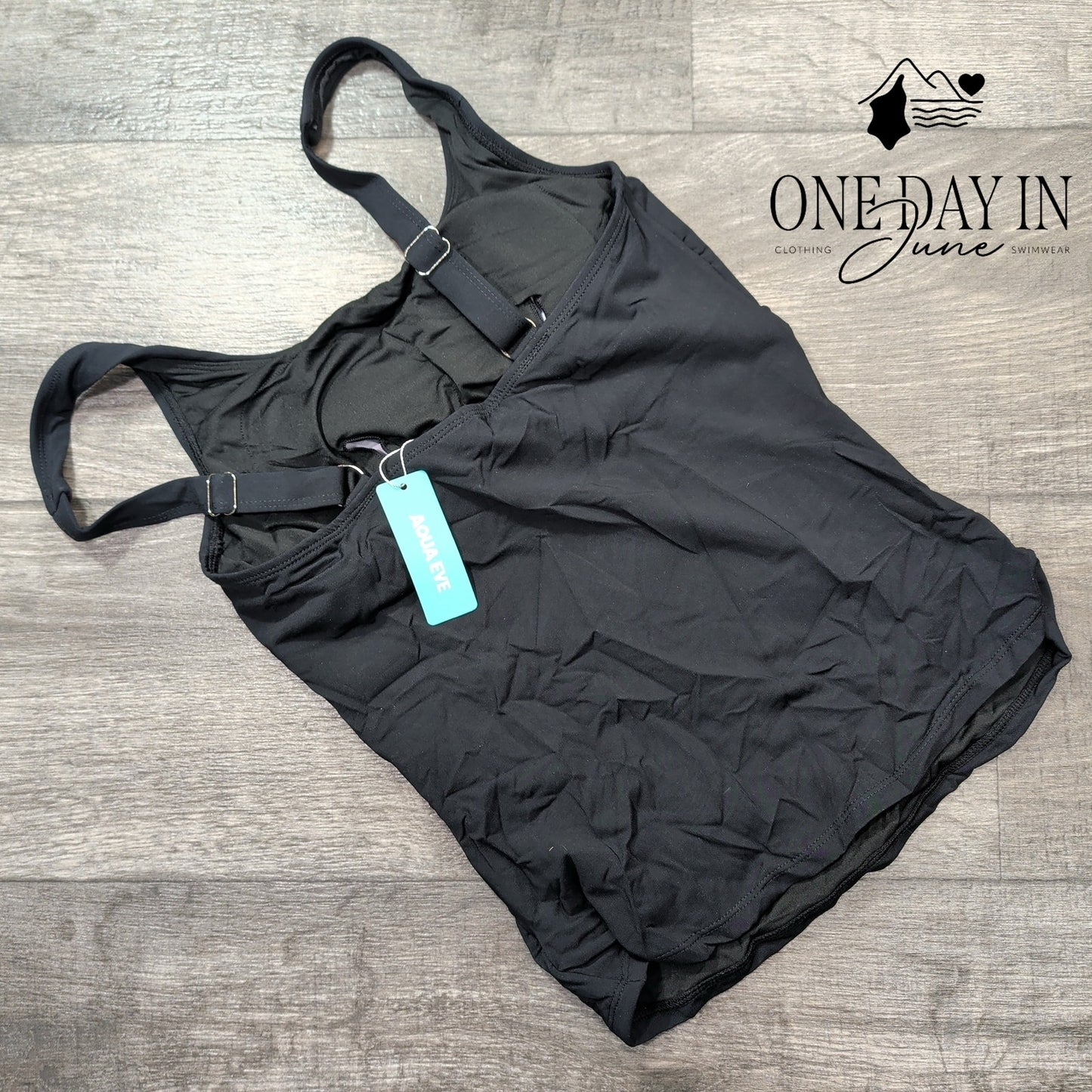 Aqua Eve Tankini Top Size XXS