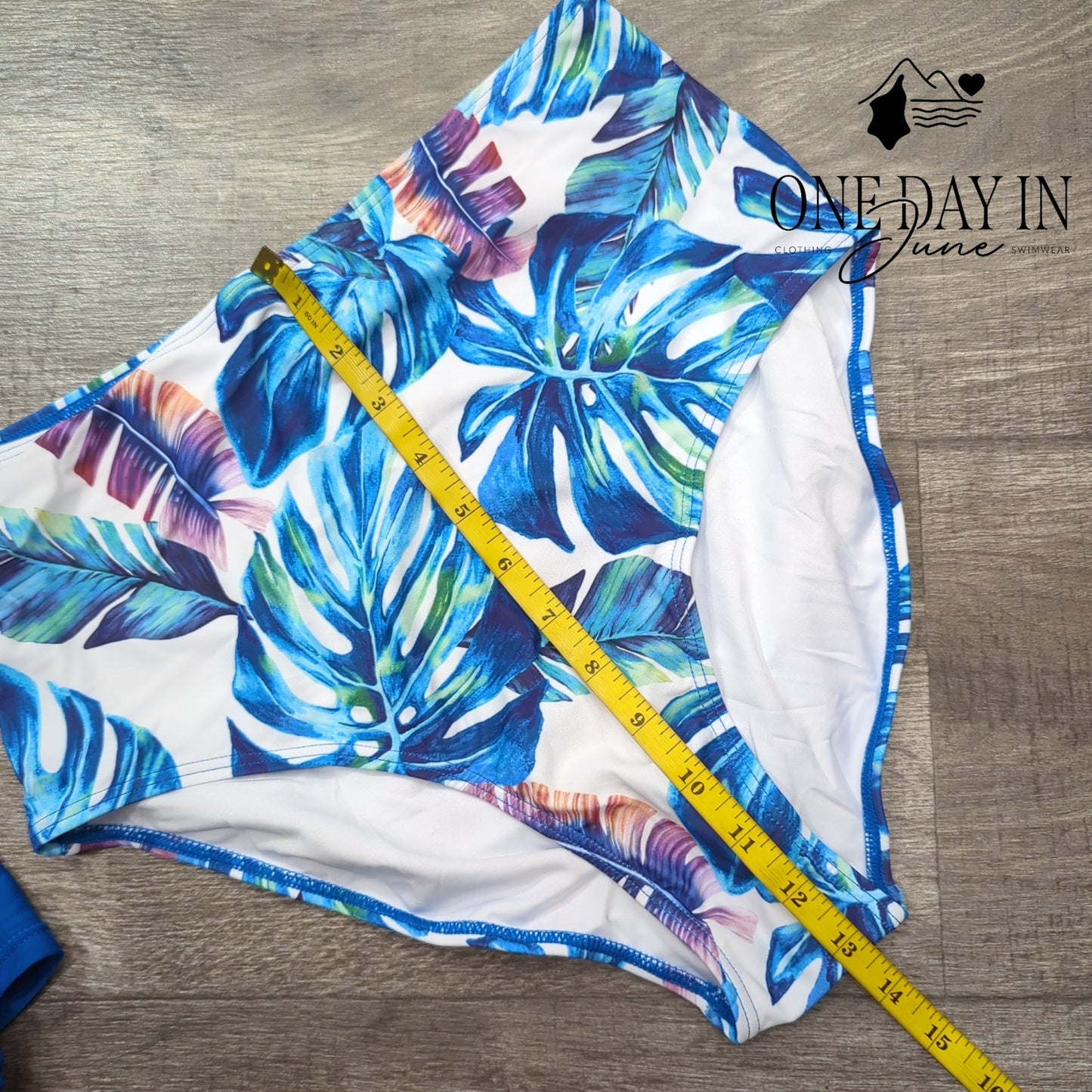 B2Prity Slimming High Waist Tankini Swimsuit Size M