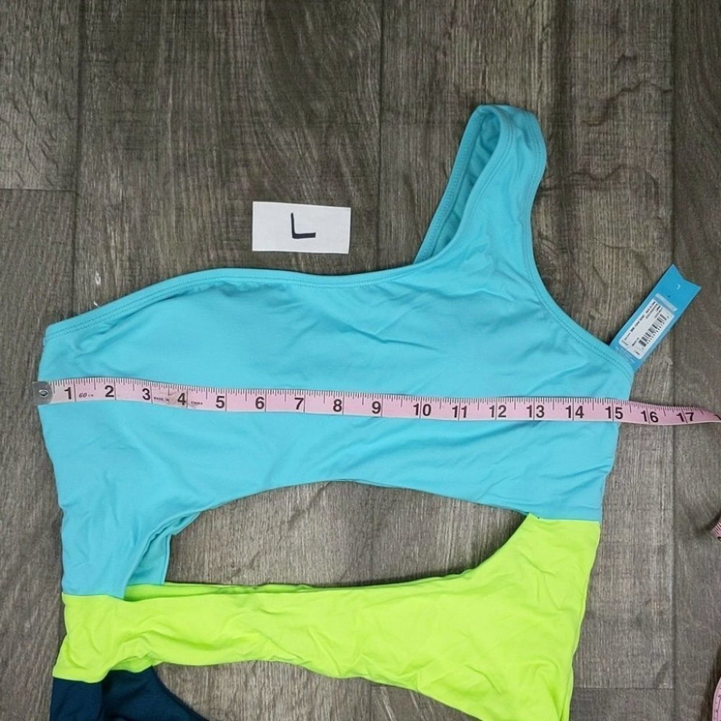 Ambrielle One Shoulder Cut Out One Piece Size XXL