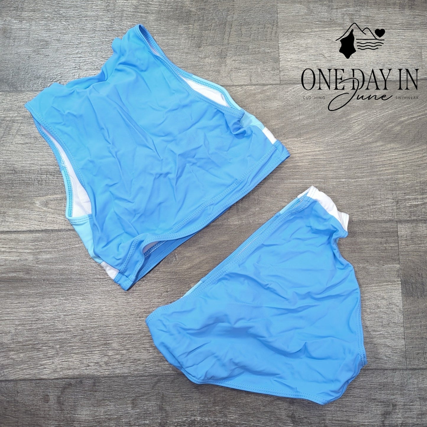 Charmo Crop Bikini Swimsuit Size 12-13Y