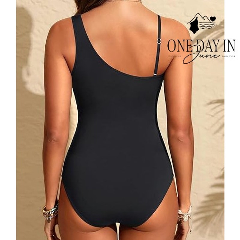 Yonique Mesh Cut Out Piece Swimsuit Size M