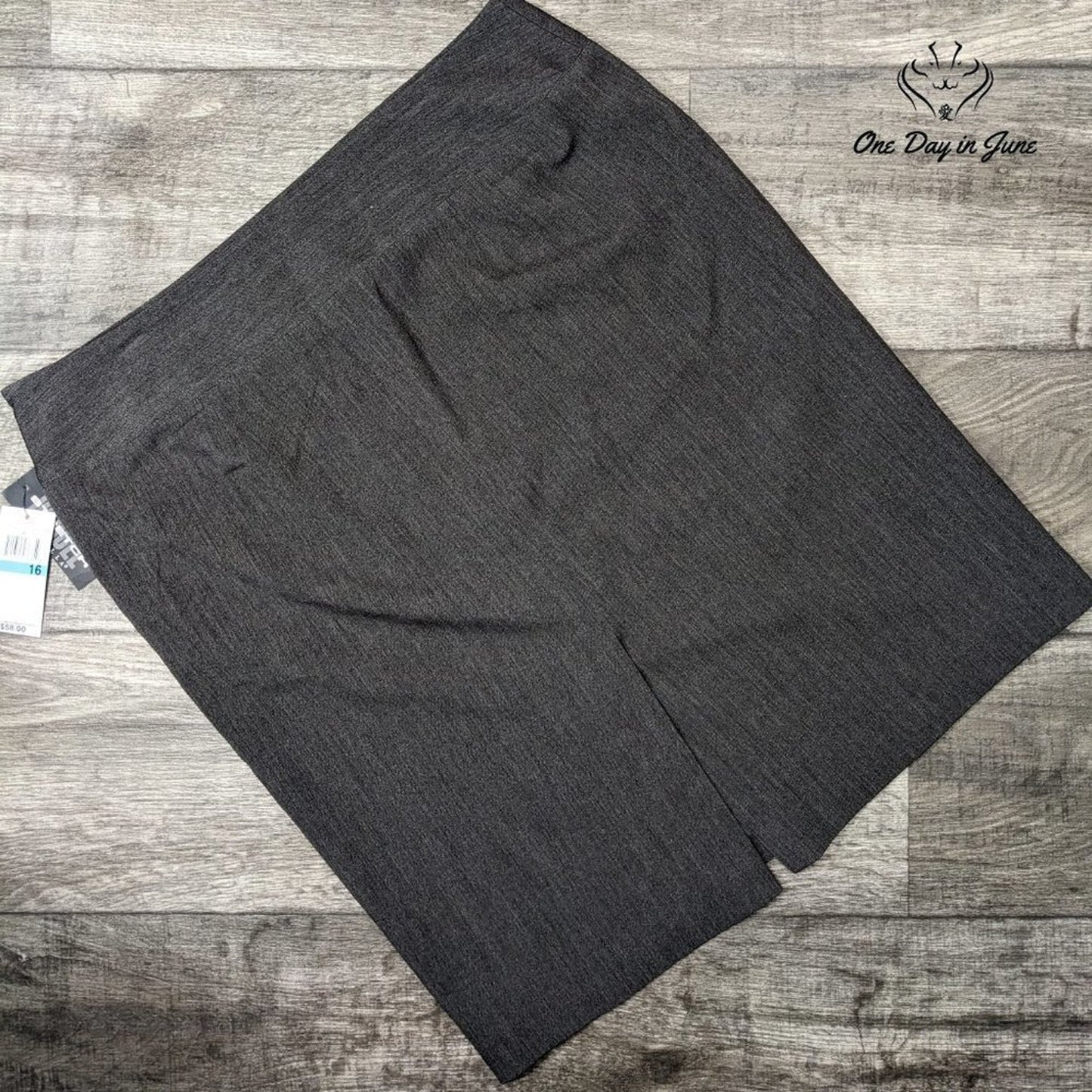 Rafaella Double Stretch Lined Mini Skirt Size 16