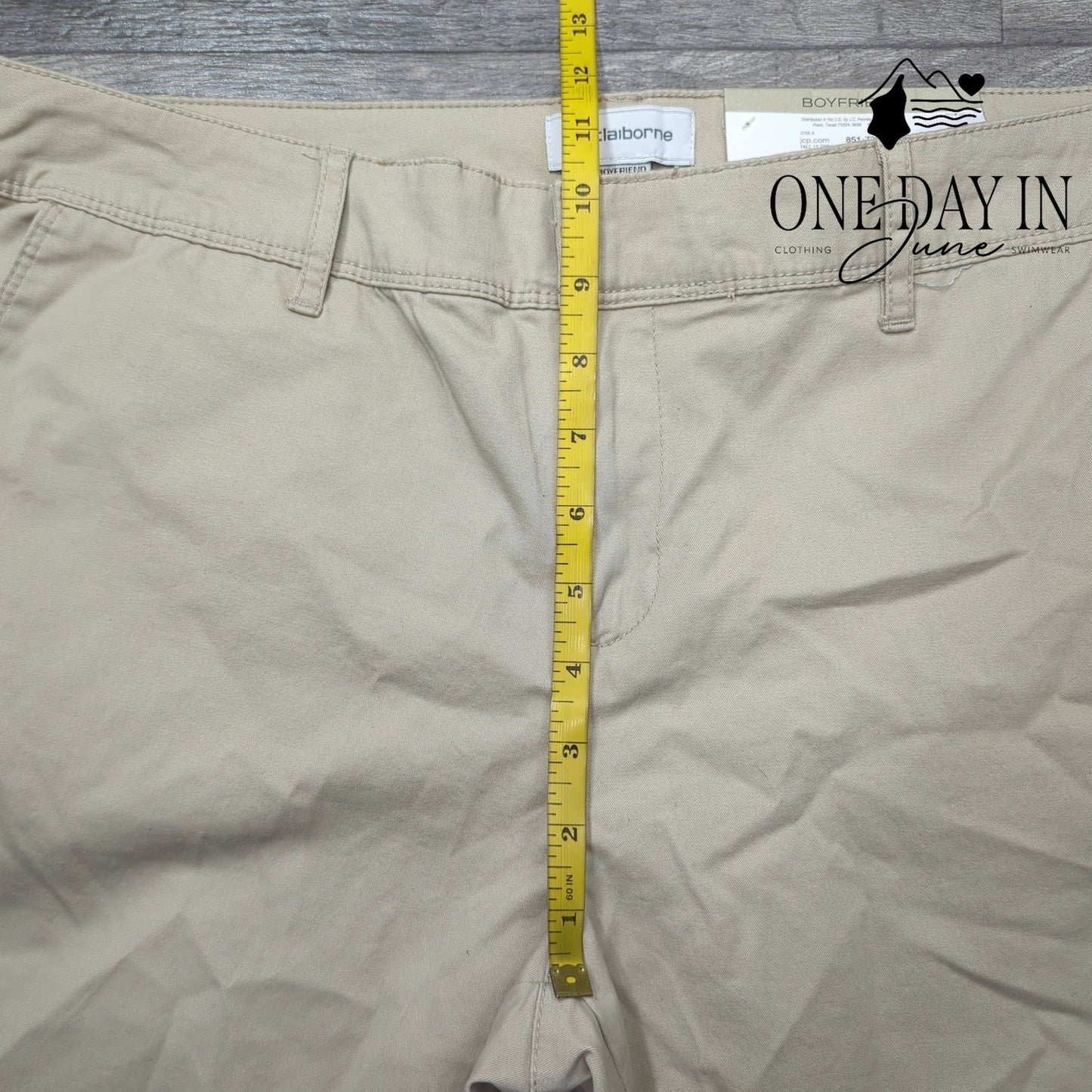 Liz Claiborne Boyfriend Skinny Pants Size 10