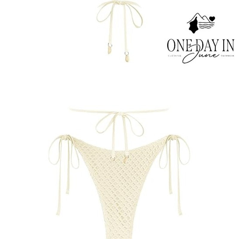 Zaful Tie Side Bikini Swimsuit Size S