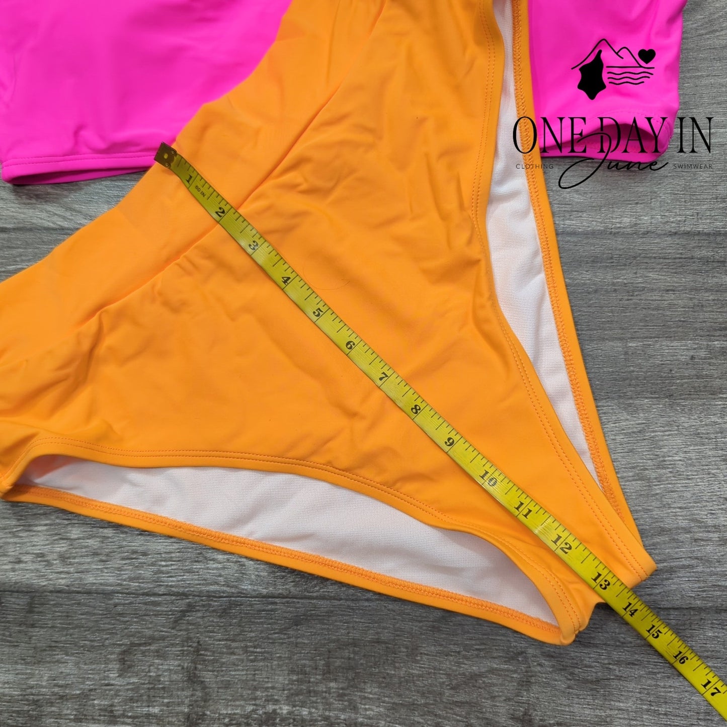 Adisputent High Waiist Bandeau Bikini Swimsuit Size XL